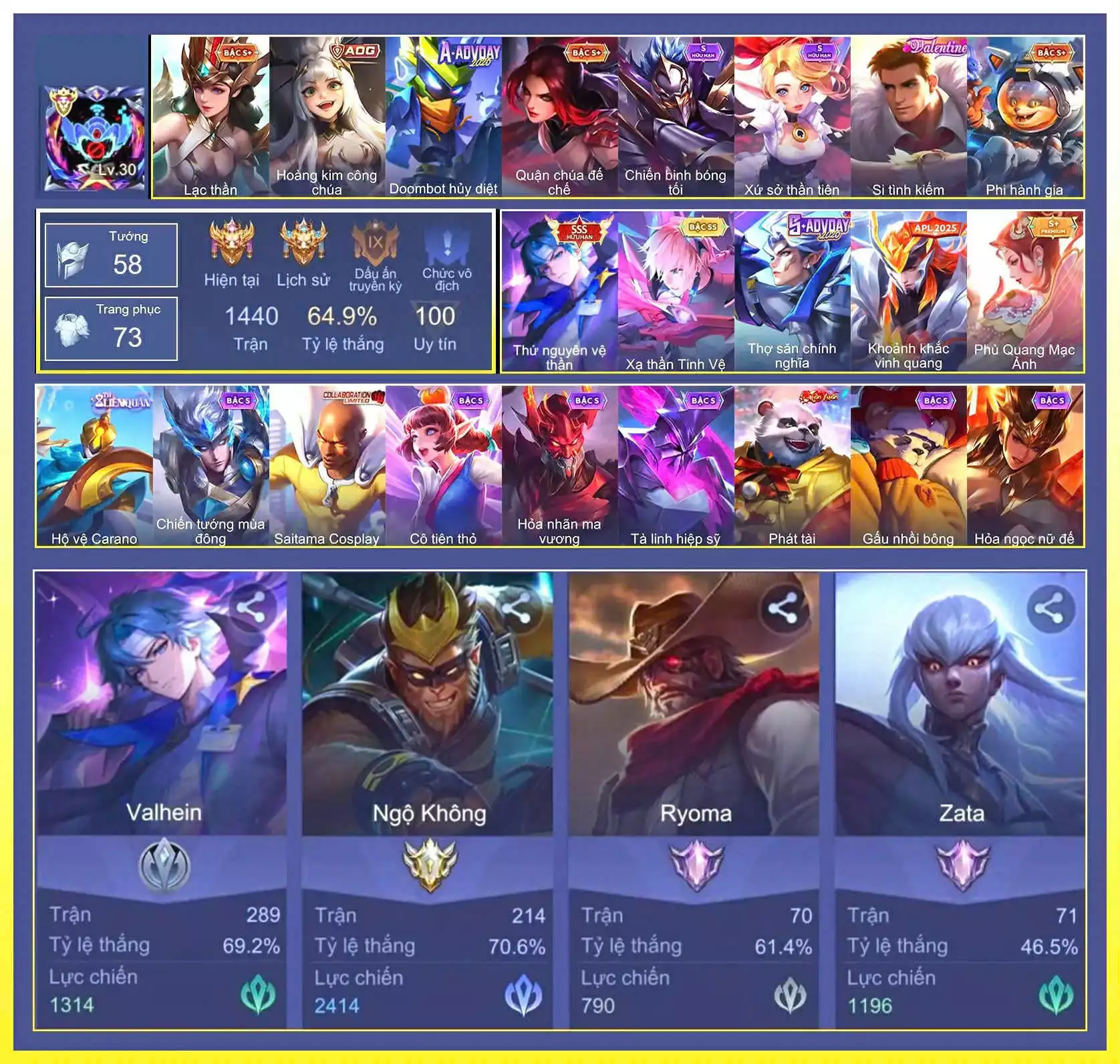 Valhein vệ thần, Lavie tinh vệ…0