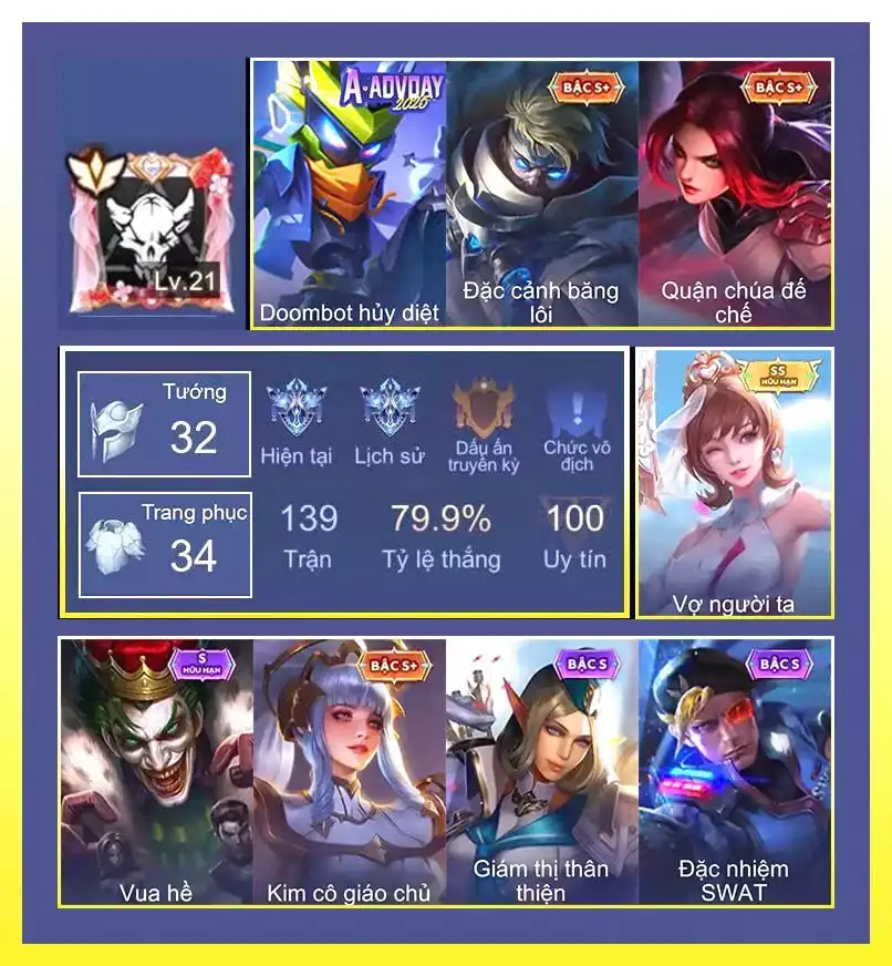 Violet Vợ Người Ta, Kahill Kim Cô Giáo Chủ, But Quận Chúa,...Trắng all thông tin