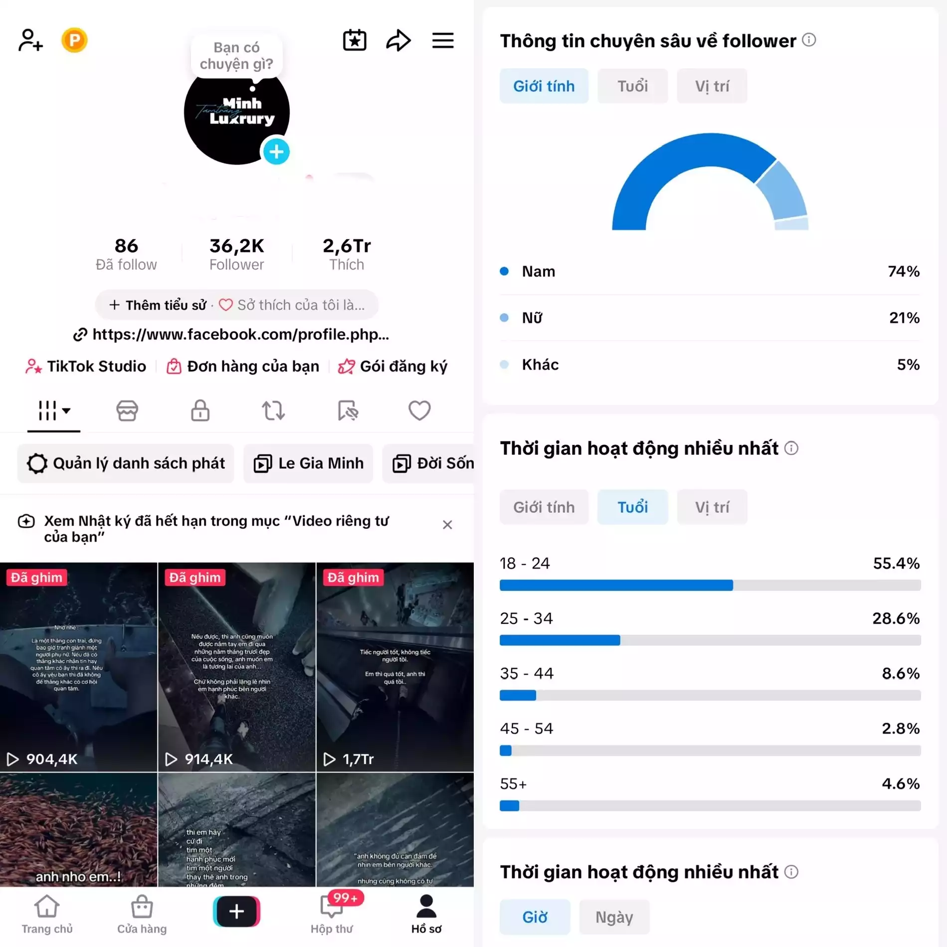 Tài khoản người dùng, đầy đủ chức năng, đổi được tên, id, username. Hỗ trợ liên kết và bảo mật thông tin chính chủ khi mua tài khoản.