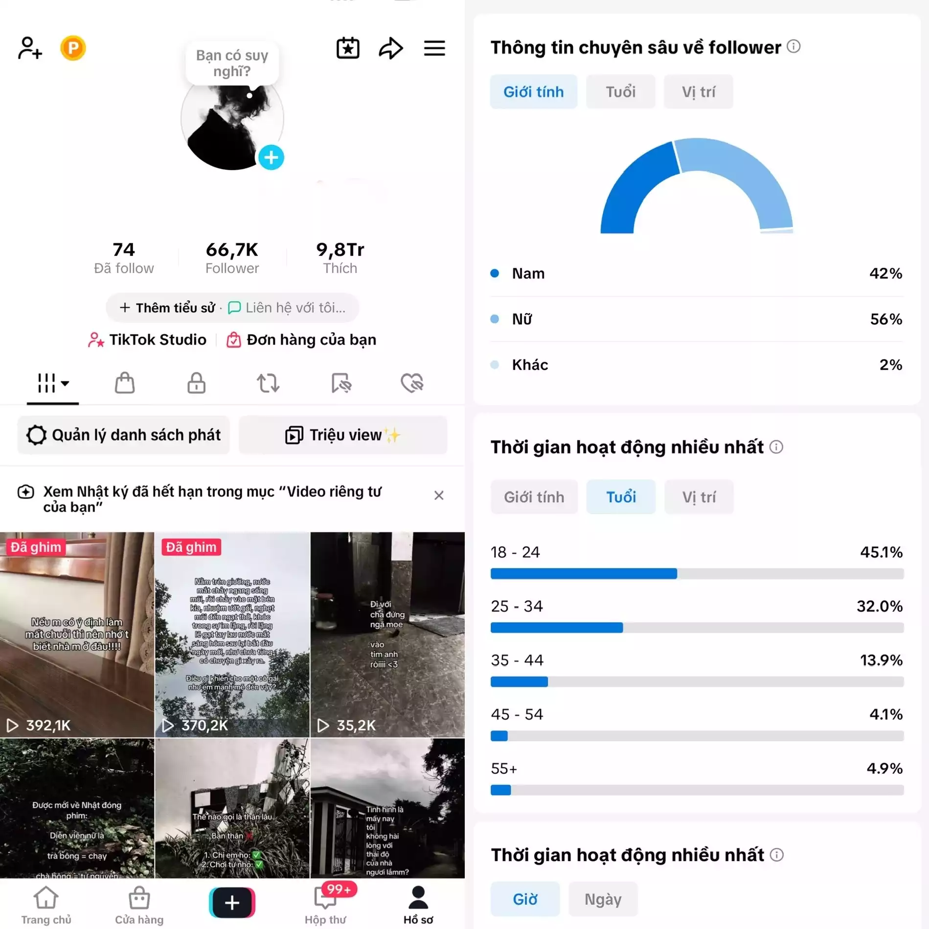 Tài khoản người dùng, đầy đủ chức năng, đổi được tên, id, username. Hỗ trợ liên kết và bảo mật thông tin chính chủ khi mua tài khoản.