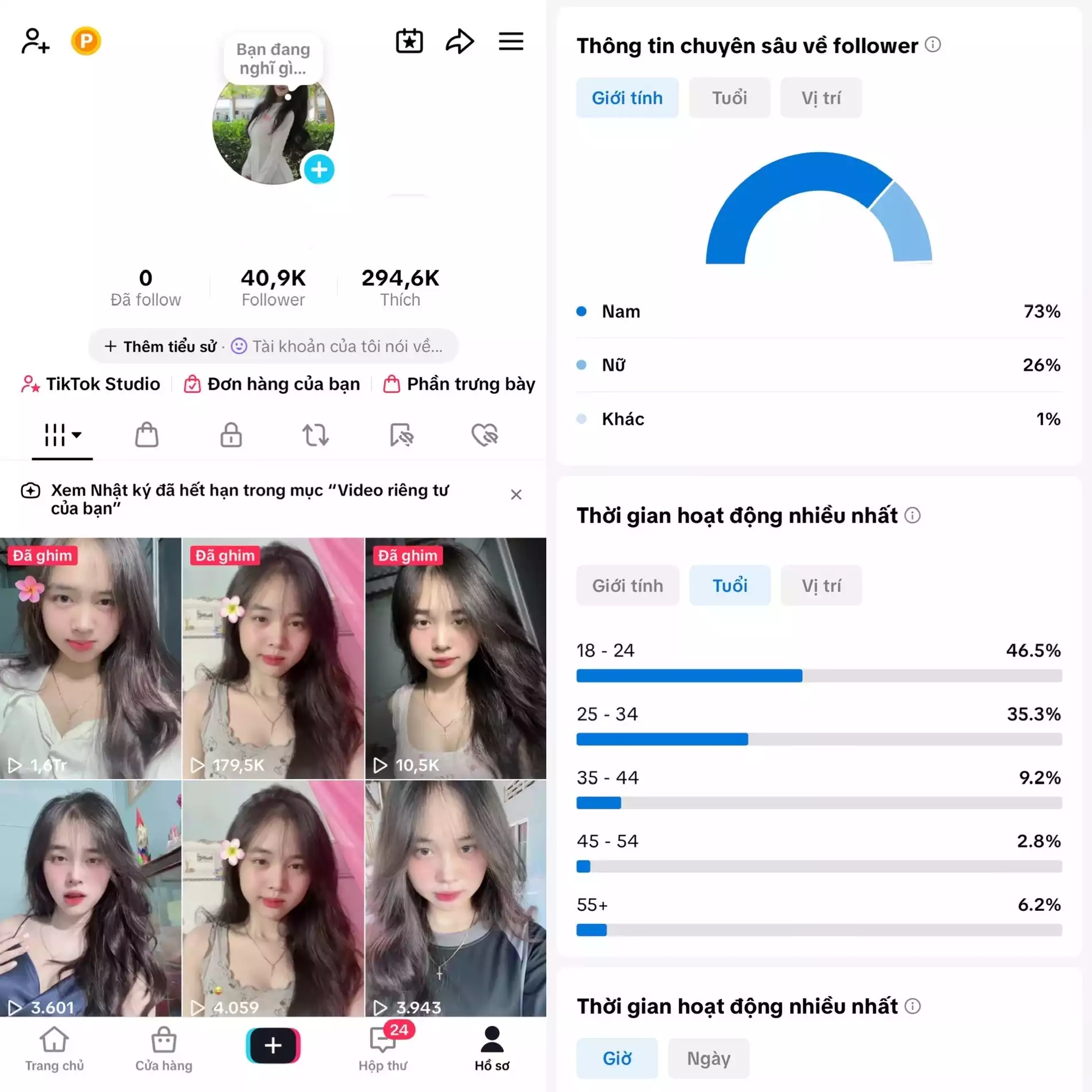 Tài khoản người dùng, đầy đủ chức năng, đổi được tên, id, username. Hỗ trợ liên kết và bảo mật thông tin chính chủ khi mua tài khoản.