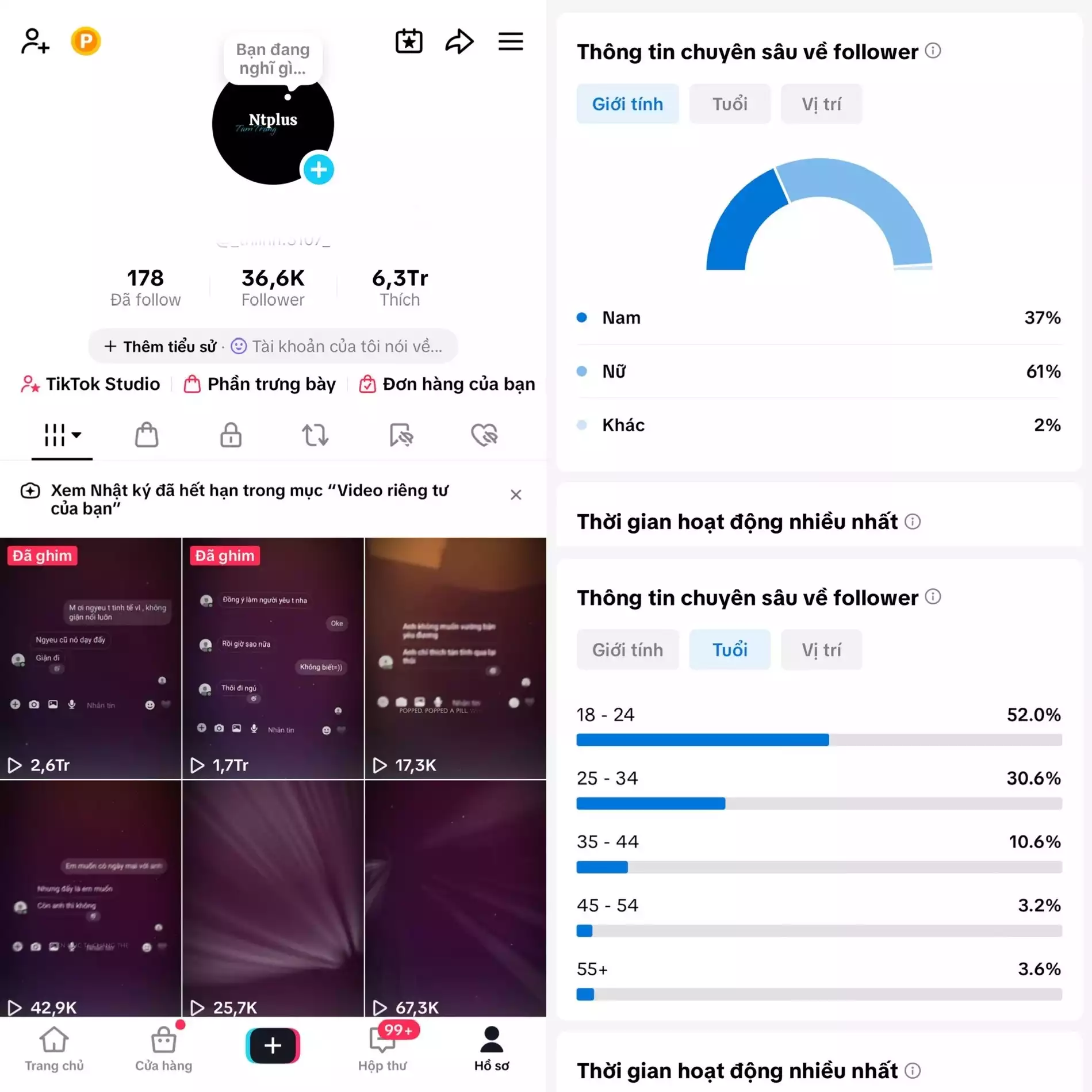 Tài khoản người dùng, đầy đủ chức năng, đổi được tên, id, username. Hỗ trợ liên kết và bảo mật thông tin chính chủ khi mua tài khoản.