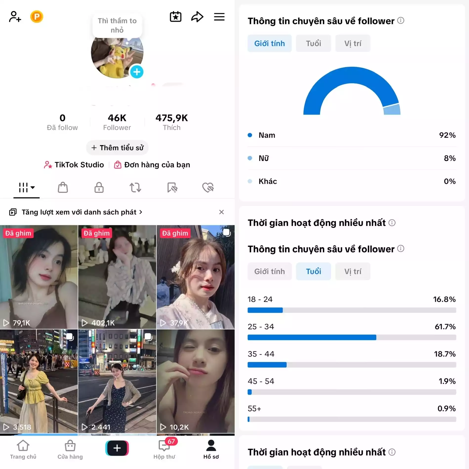 Tài khoản người dùng, đầy đủ chức năng, đổi được tên, id, username. Hỗ trợ liên kết và bảo mật thông tin chính chủ khi mua tài khoản.