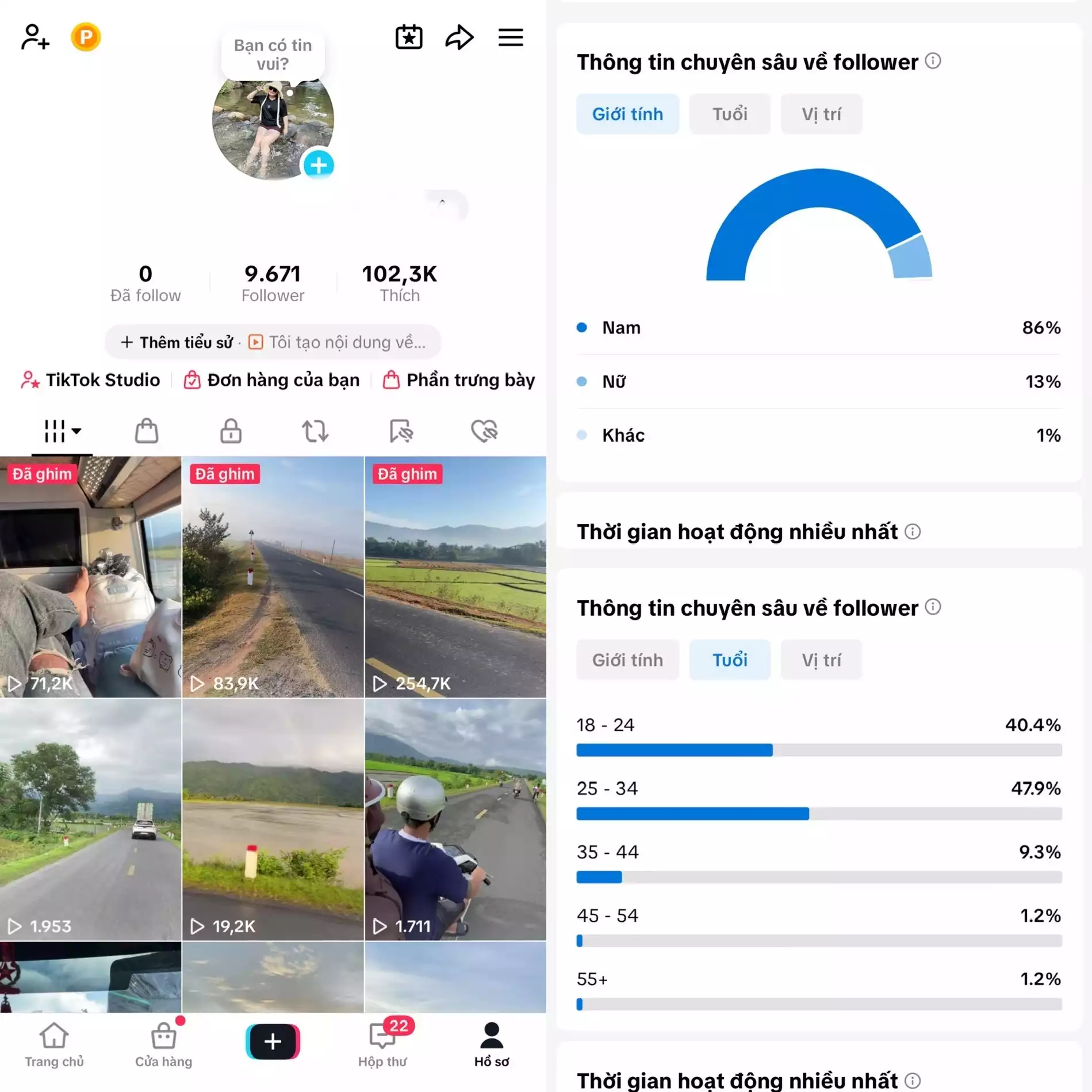 Tài khoản người dùng, đổi được tên, id, username. Hỗ trợ liên kết và bảo mật thông tin chính chủ khi mua tài khoản.