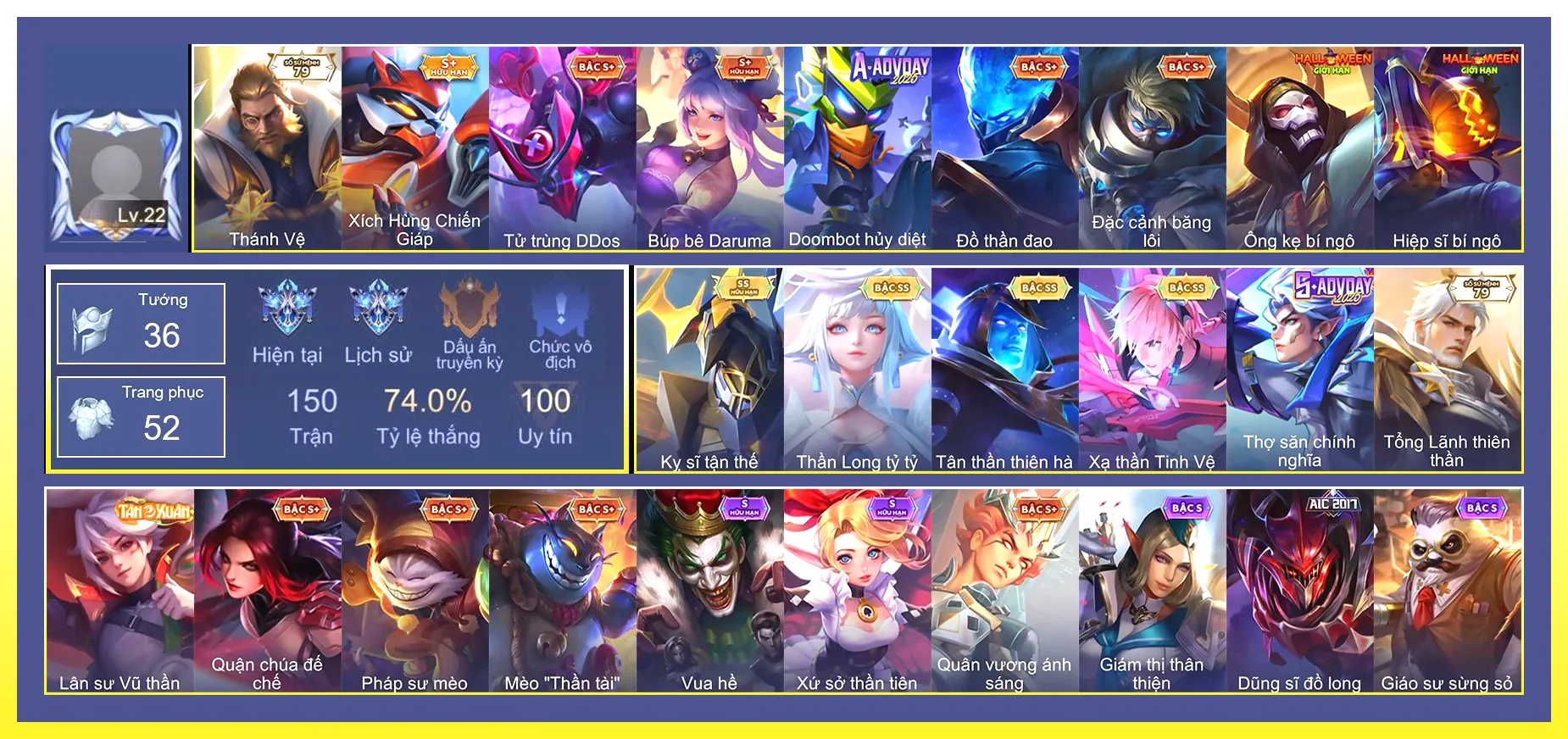Violet Thần long tỷ tỷ, Triệu Vân Kỵ sĩ tận thế, Laville Xạ Thần Tinh Vệ, Tulen Tân Thần Thiên Hà…