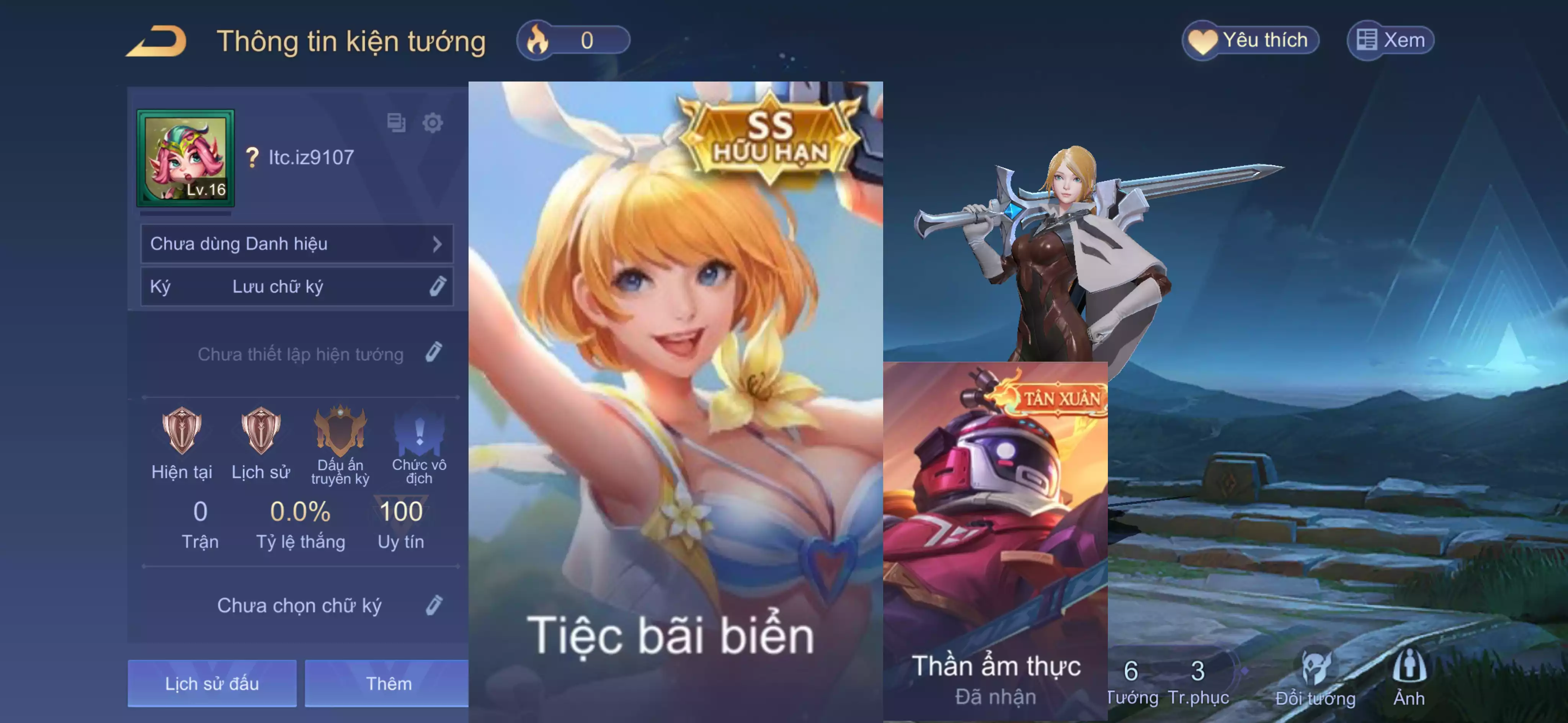 Violet Tiệc Bãi Biển, Grak Thần Ẩm Thực,...Trắng all thông tin