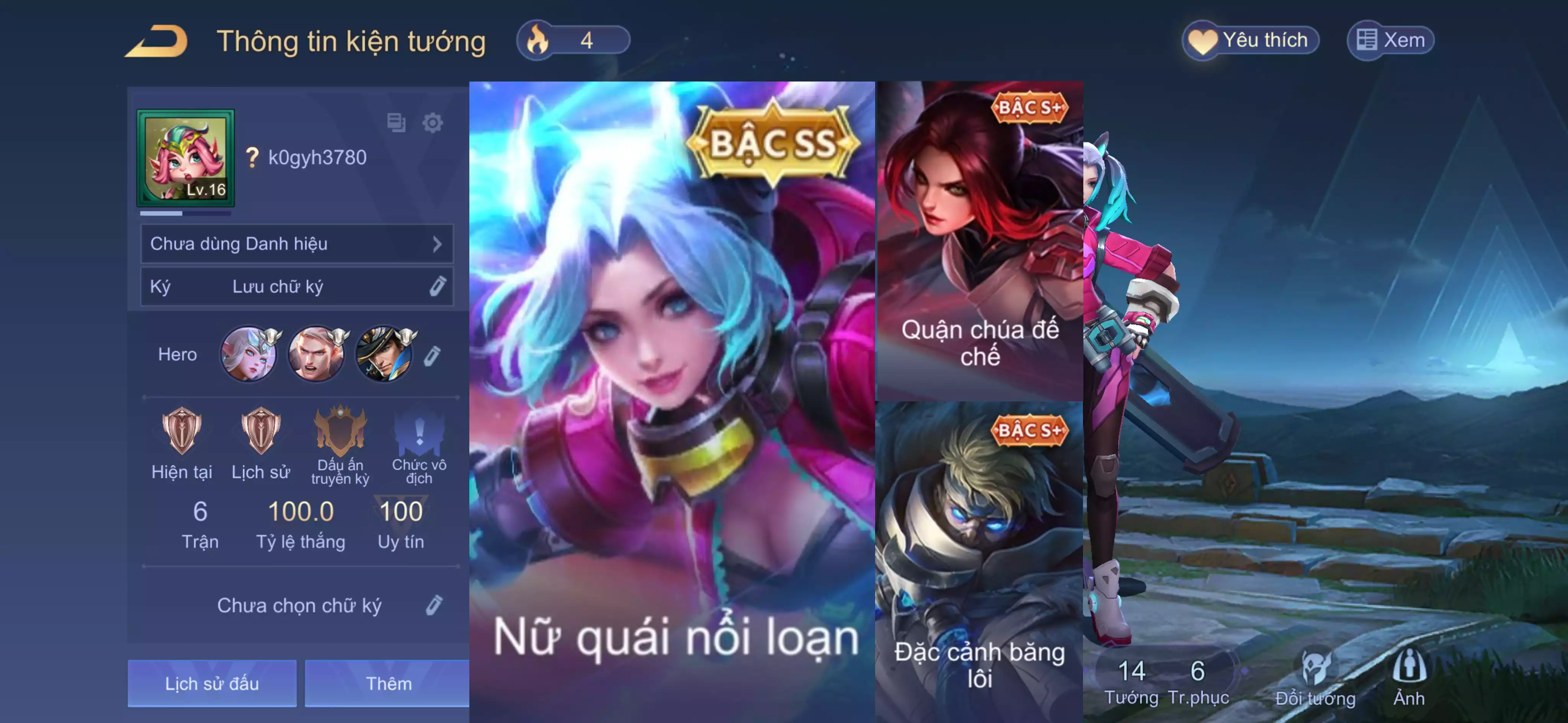 But Nữ Quái Nổi Loạn,...Trắng all thông tin