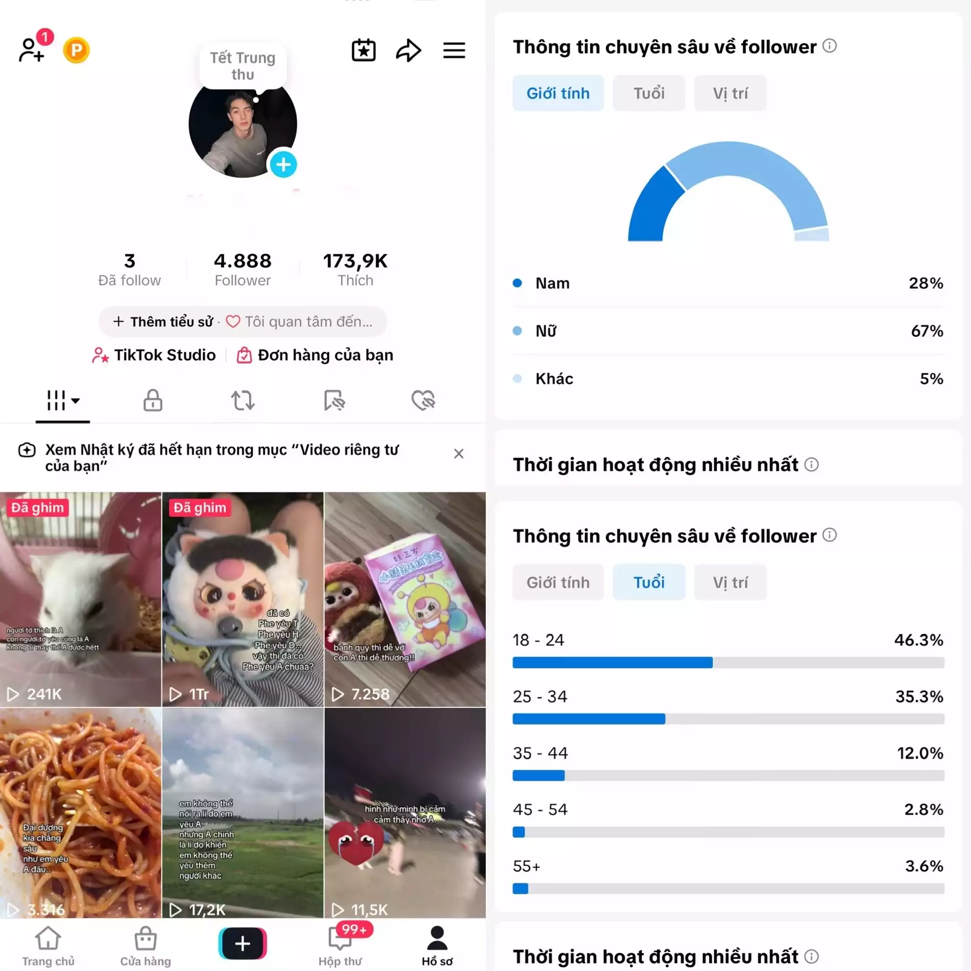 Tài khoản người dùng, đầy đủ chức năng, đổi được tên, id, username. Hỗ trợ liên kết và bảo mật thông tin chính chủ khi mua tài khoản.