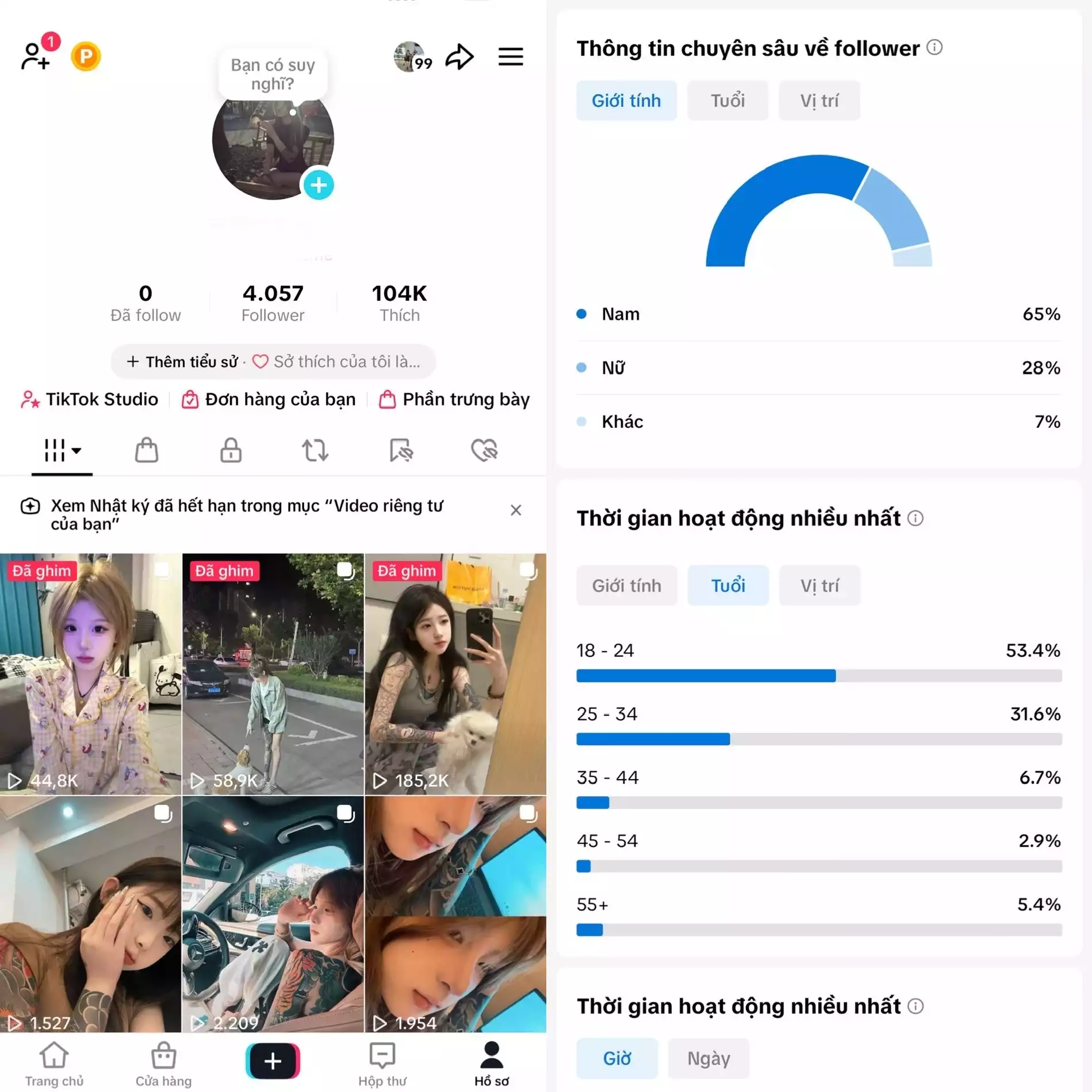 Tài khoản người dùng, đầy đủ chức năng, đổi được tên, id, username. Hỗ trợ liên kết và bảo mật thông tin chính chủ khi mua tài khoản.