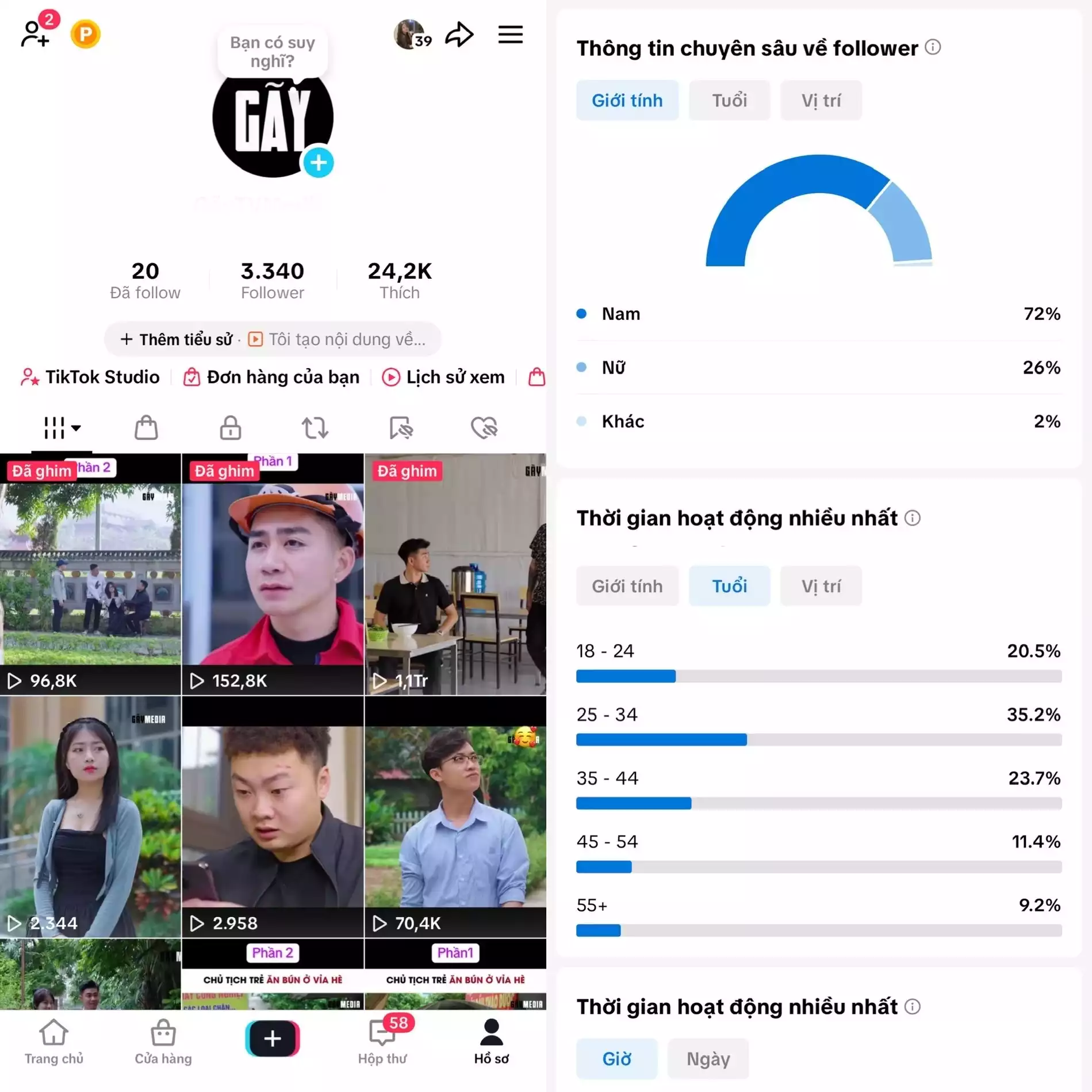 Tài khoản người dùng, đầy đủ chức năng, đổi được tên, id, username. Hỗ trợ liên kết và bảo mật thông tin chính chủ khi mua tài khoản.