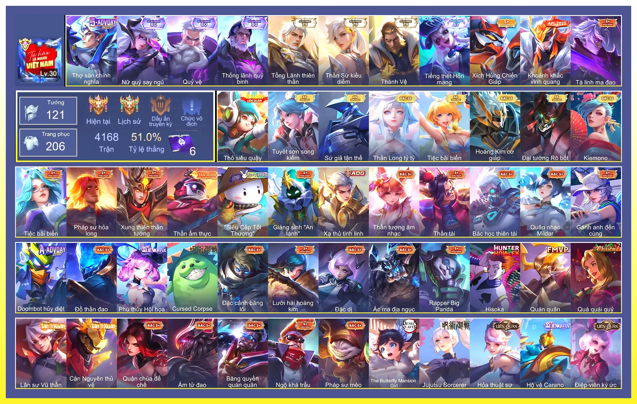 Violet Tiệc bãi biển, Violet Thần long tỷ tỷ, Allain Tuyết sơn song kiếm, Maloch Đại Tướng Robot, Airi Kiemono, Elsu Sứ giả tận thế, Bijan Hoàng kim cơ giáp…