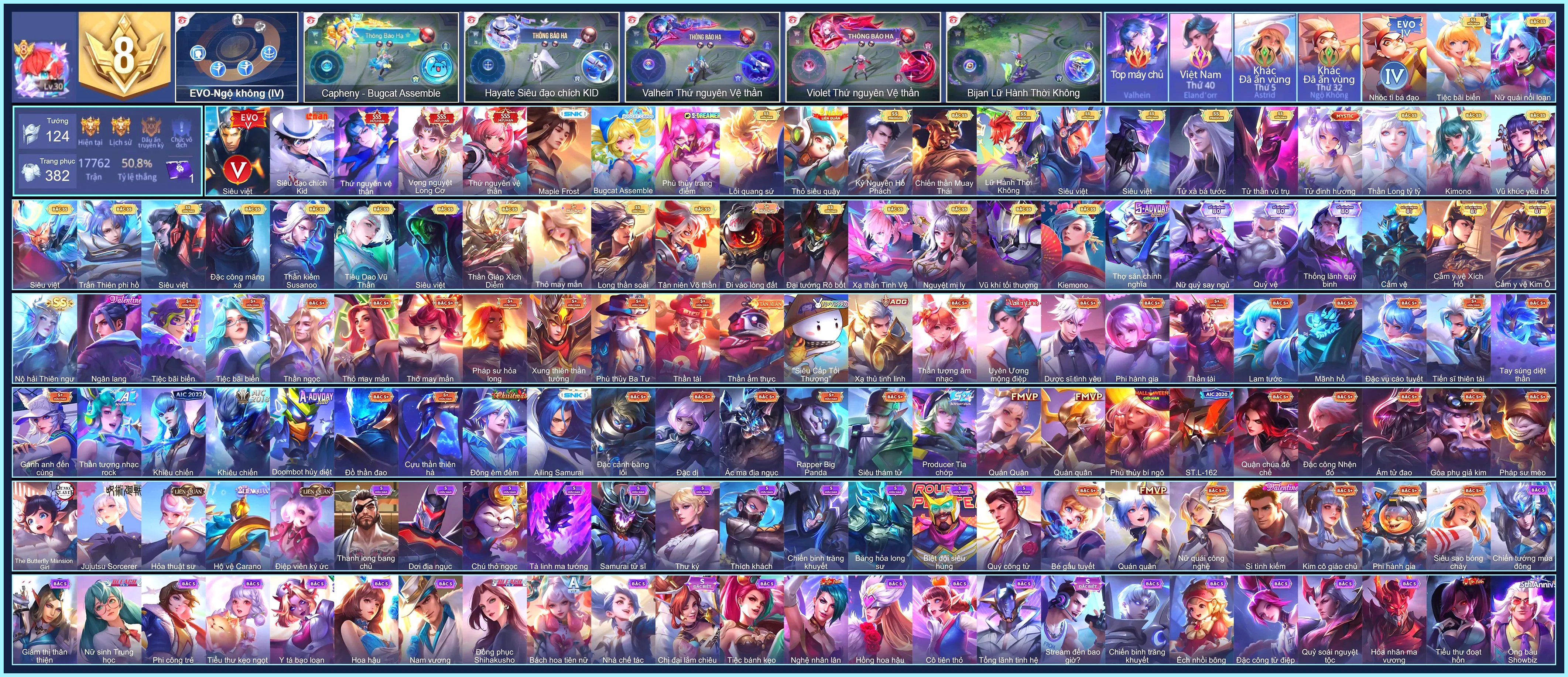 MÁC CHIẾN THẦN, Ryoma Maple Frost, Ryoma Maple Frost, Hayate Siêu đạo chích Kid, Valhein Thứ Nguyên Vệ Thần, Violet Thứ nguyên vệ thần, Violet Vọng nguyệt Long Cơ...