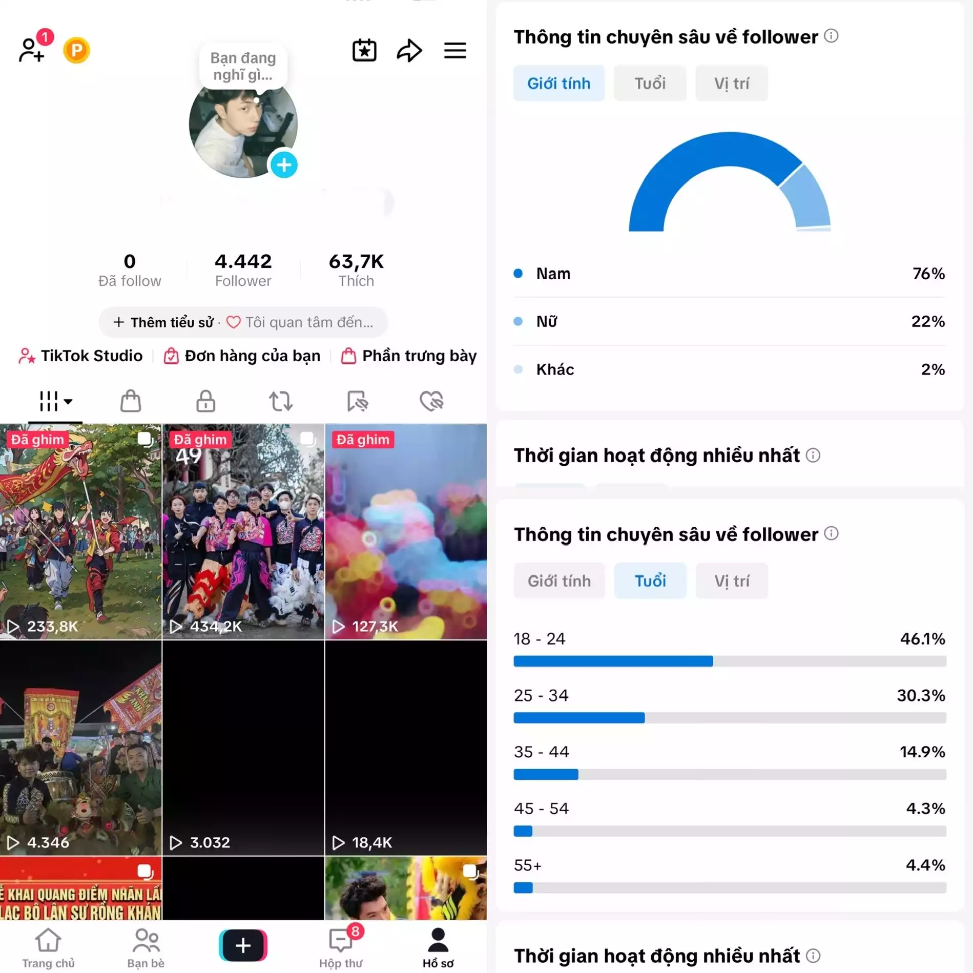 Account TikTok thật, chất lượng cao – tương tác mượt, lên xu hướng dễ. Đổi được Tên - Avt - Username. Trắng thông tin, hỗ trợ liên kết thông tin chính chủ.