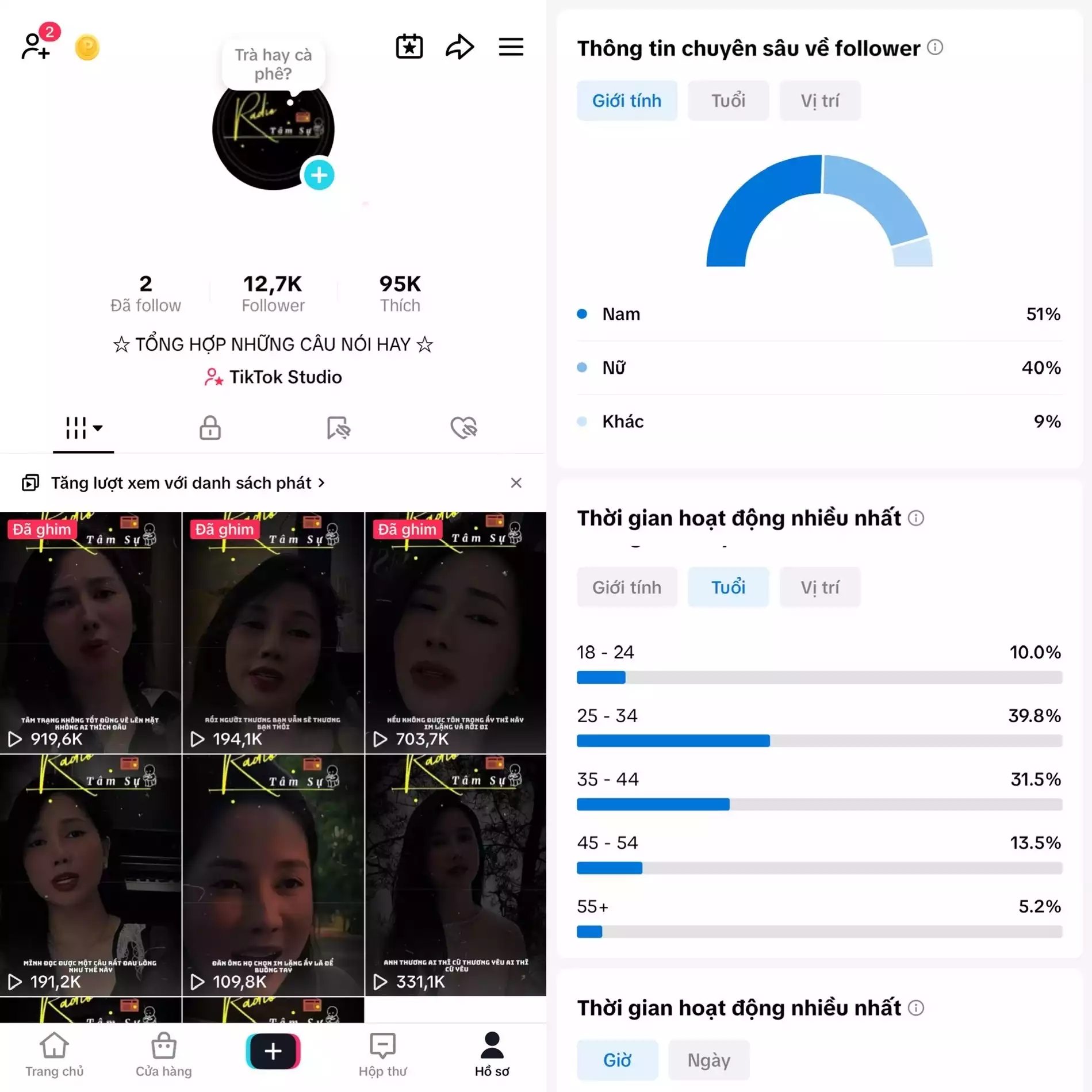 Account TikTok thật, chất lượng cao – tương tác mượt, lên xu hướng dễ. Đổi được Tên - Avt - Username. Trắng thông tin, hỗ trợ liên kết thông tin chính chủ.