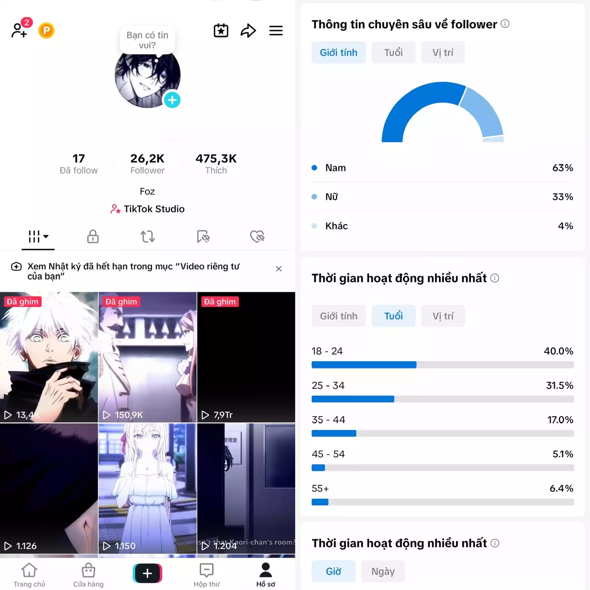Account TikTok thật, chất lượng cao – tương tác mượt, lên xu hướng dễ. Đổi được Tên - Avt - Username. Trắng thông tin, hỗ trợ liên kết thông tin chính chủ.