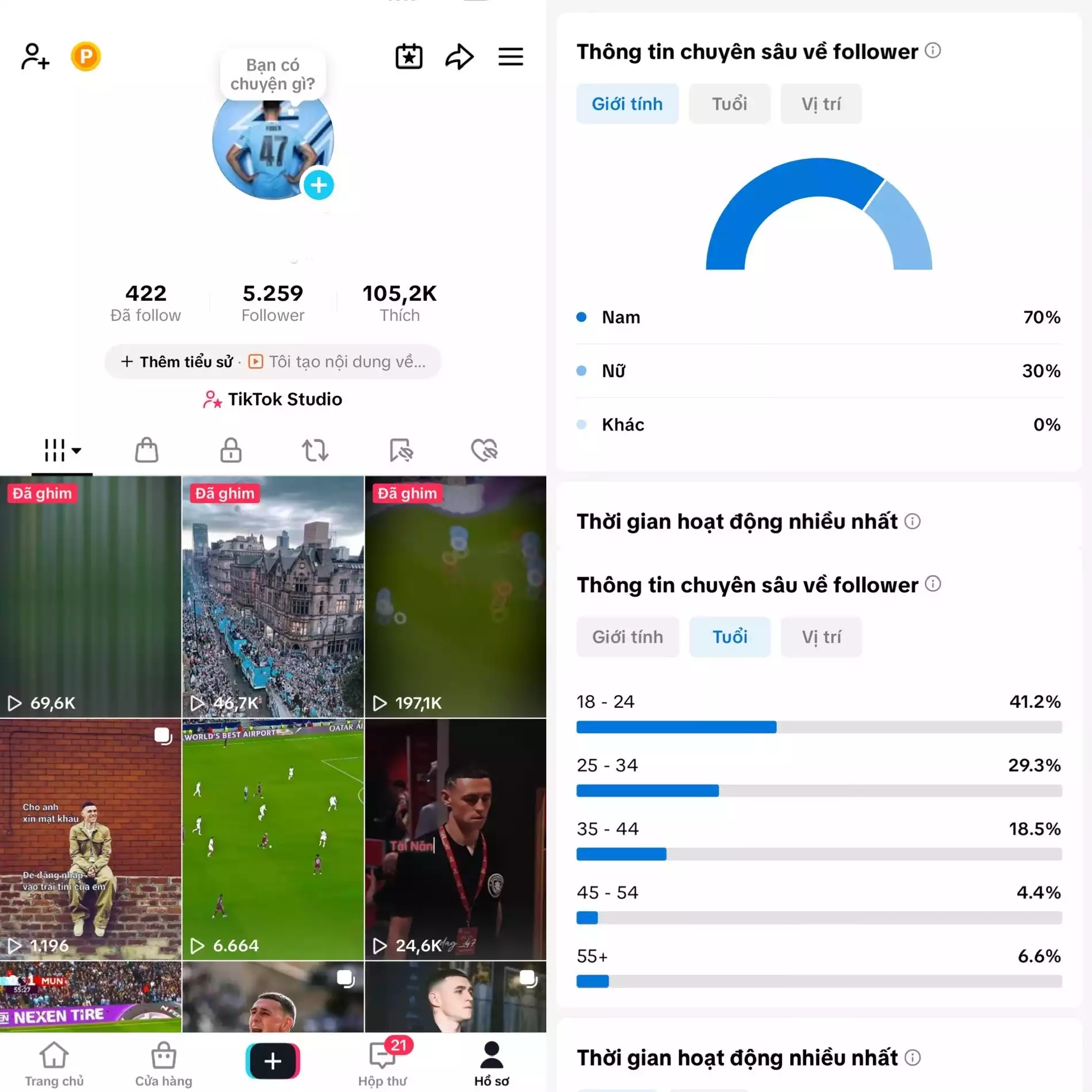 Account TikTok thật, chất lượng cao – tương tác mượt, lên xu hướng dễ. Đổi được Tên - Avt - Username. Trắng thông tin, hỗ trợ liên kết thông tin chính chủ.