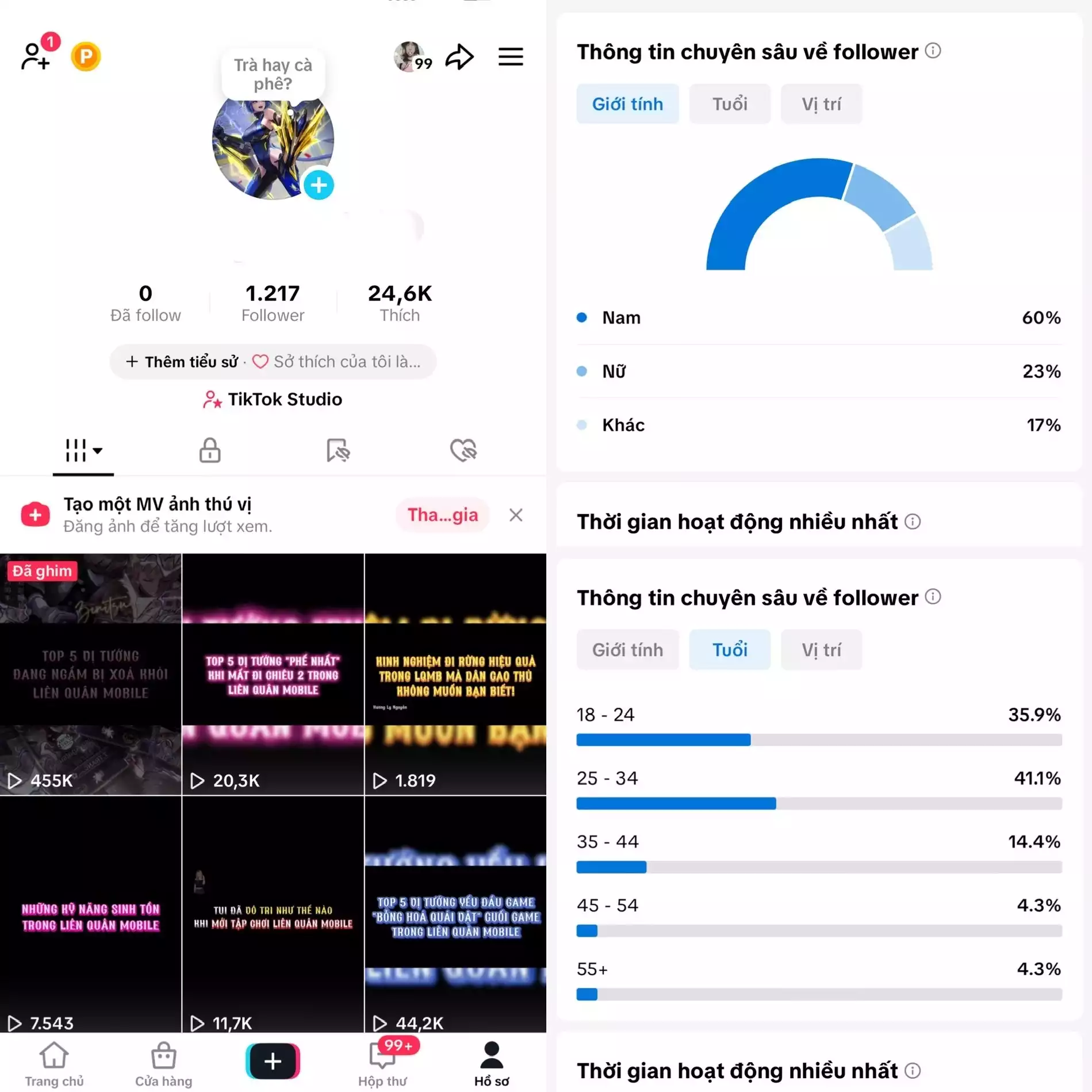 Account TikTok thật, chất lượng cao – tương tác mượt, lên xu hướng dễ. Đổi được Tên - Avt - Username. Trắng thông tin, hỗ trợ liên kết thông tin chính chủ.