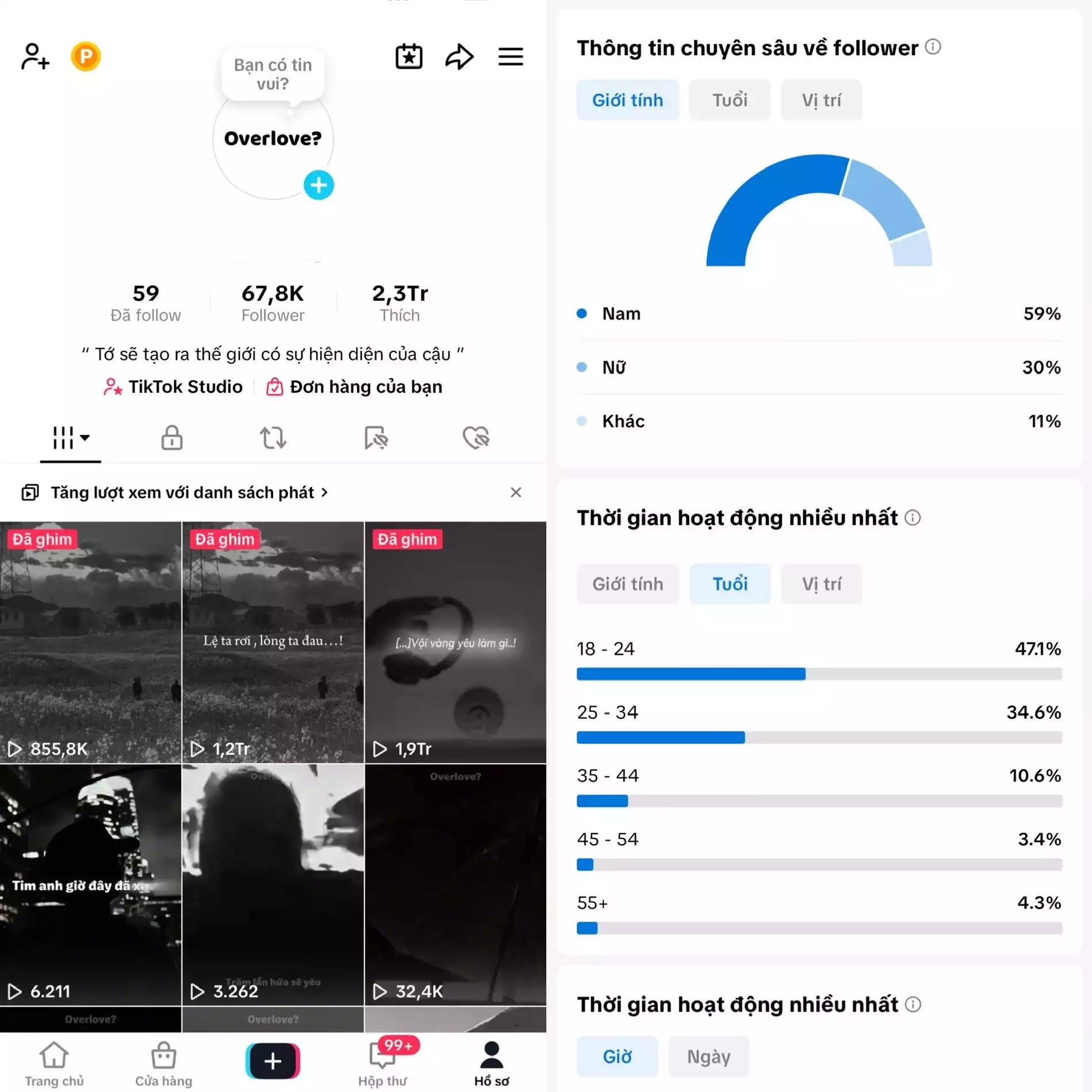 Account TikTok thật, chất lượng cao – tương tác mượt, lên xu hướng dễ. Đổi được Tên - Avt - Username. Trắng thông tin, hỗ trợ liên kết thông tin chính chủ.