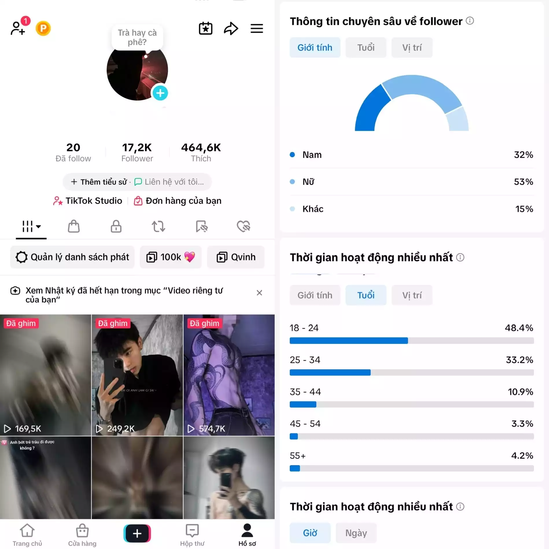 Account TikTok thật, chất lượng cao – tương tác mượt, lên xu hướng dễ. Đổi được Tên - Avt - Username. Trắng thông tin, hỗ trợ liên kết thông tin chính chủ.