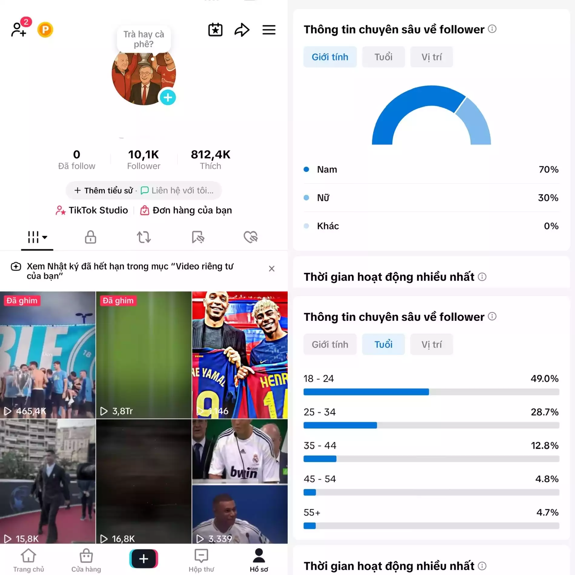 Account TikTok thật, chất lượng cao – tương tác mượt, lên xu hướng dễ. Đổi được Tên - Avt - Username. Trắng thông tin, hỗ trợ liên kết thông tin chính chủ.