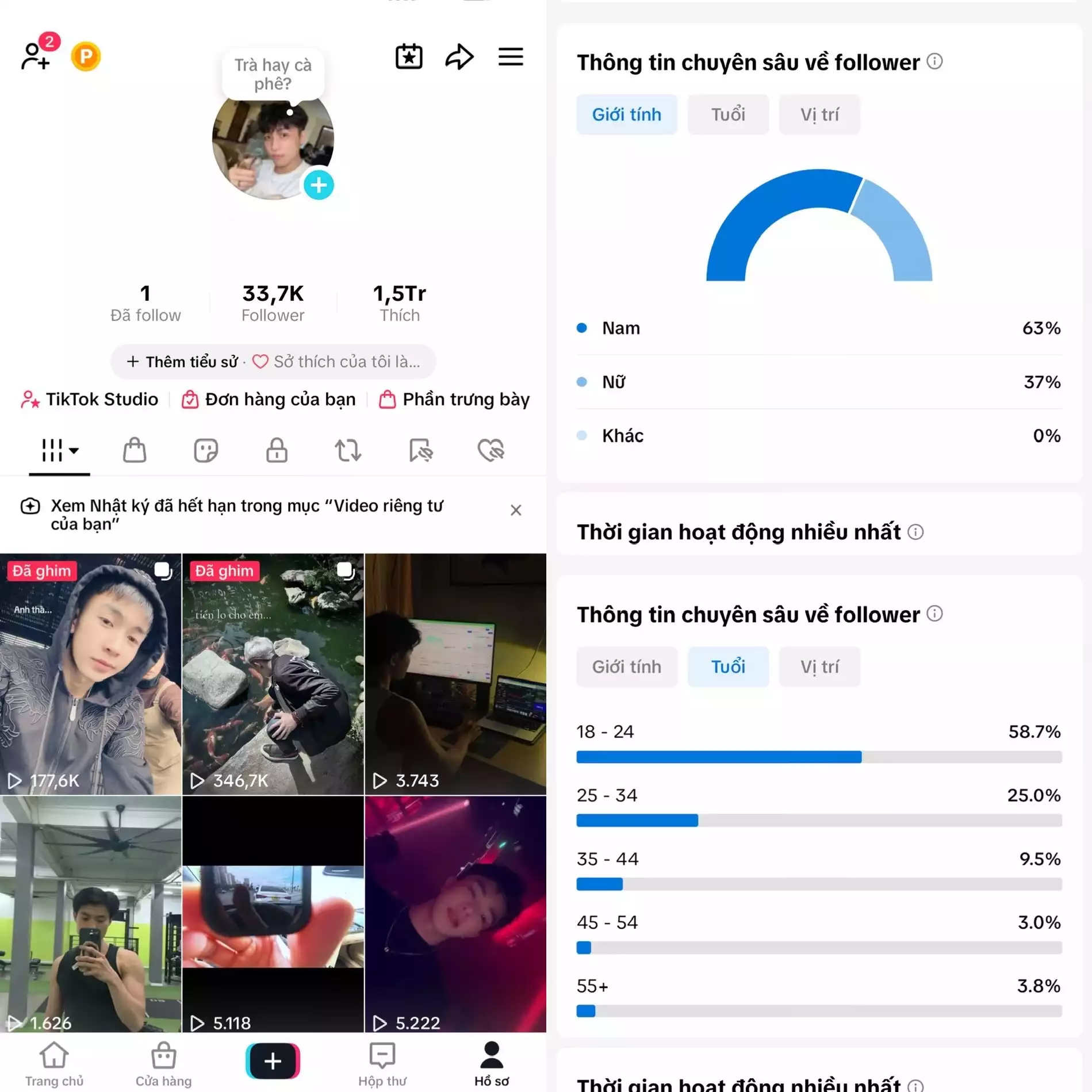 Account TikTok thật, chất lượng cao – tương tác mượt, lên xu hướng dễ. Đổi được Tên - Avt - Username. Trắng thông tin, hỗ trợ liên kết thông tin chính chủ.