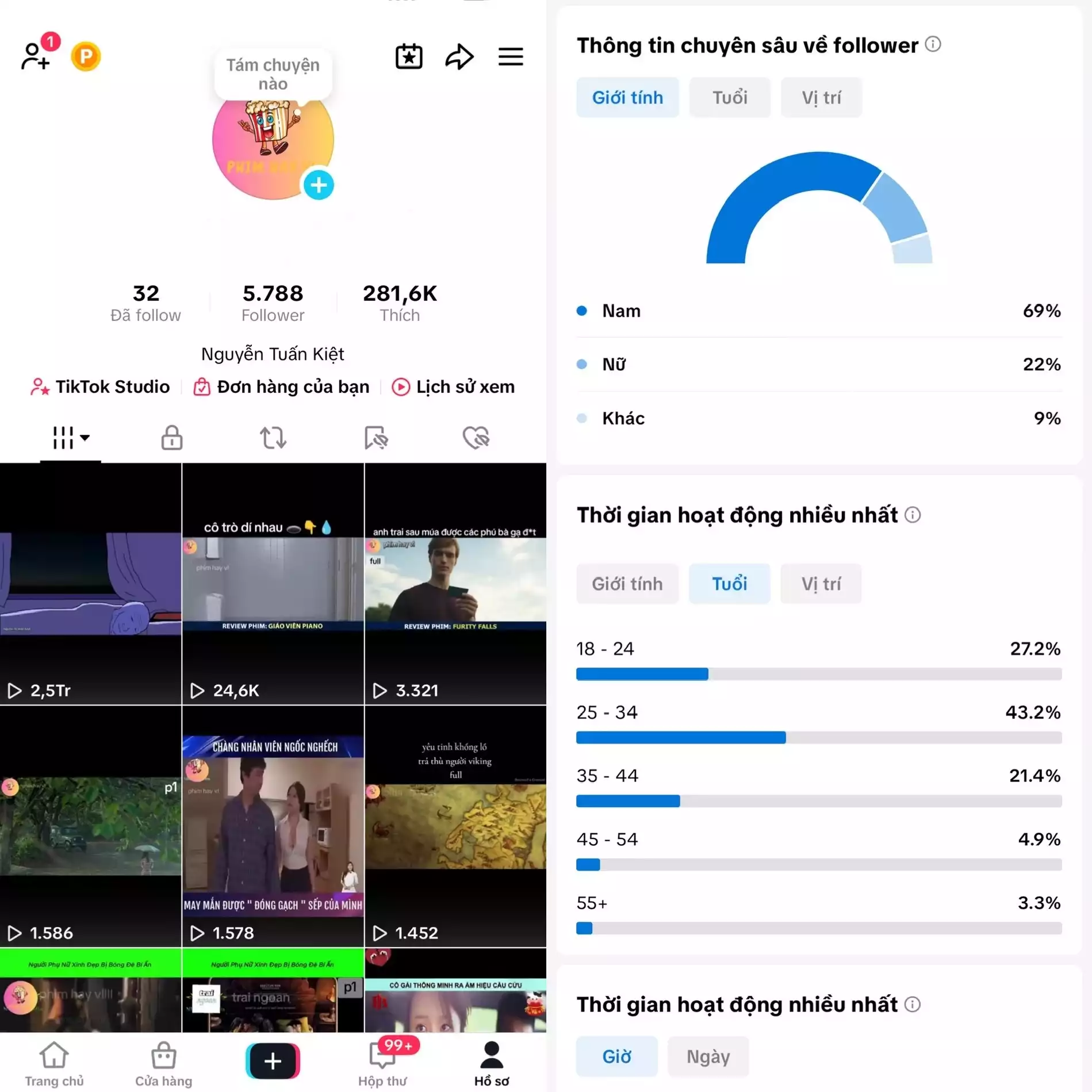 Account TikTok thật, chất lượng cao – tương tác mượt, lên xu hướng dễ. Đổi được Tên - Avt - Username. Trắng thông tin, hỗ trợ liên kết thông tin chính chủ.