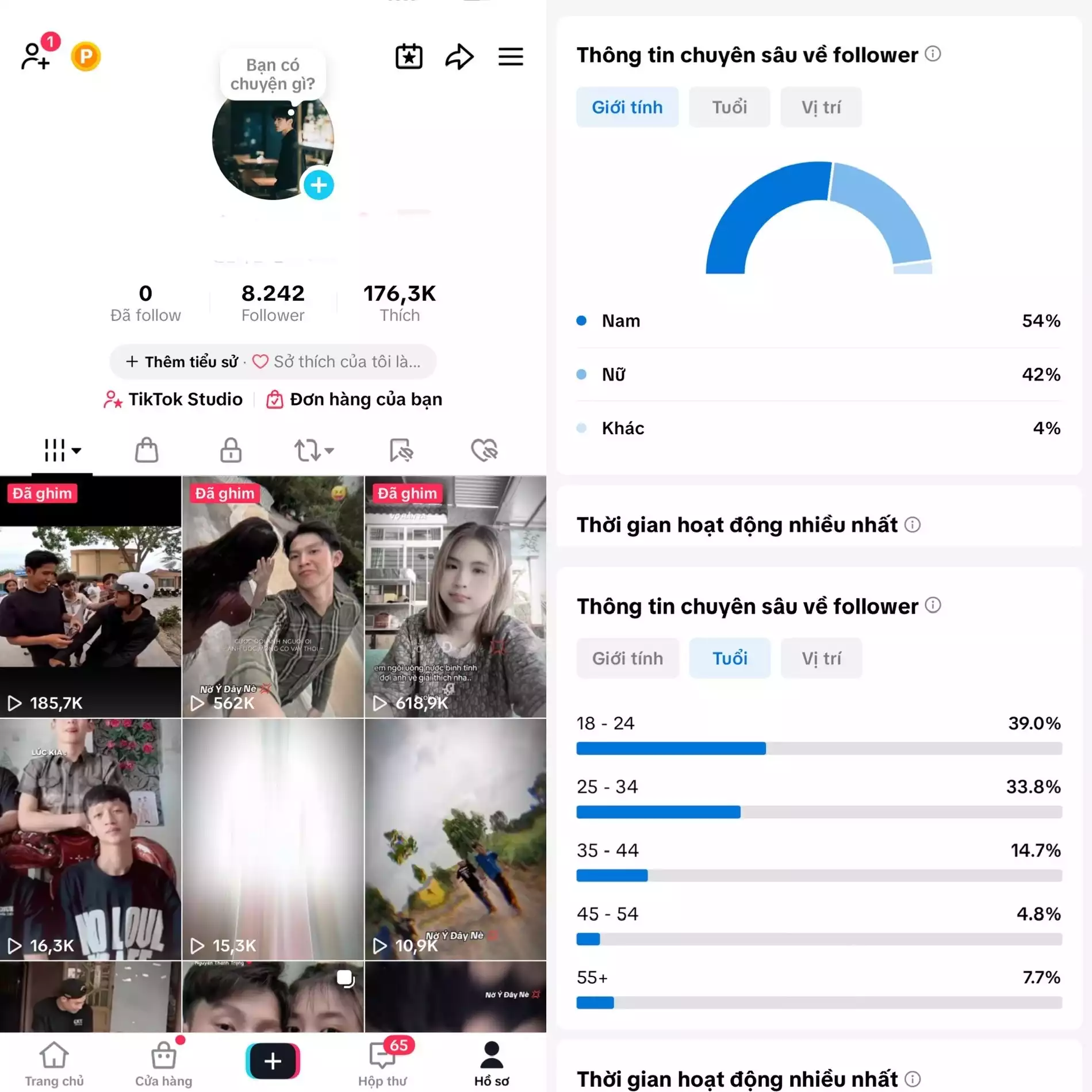 Account TikTok thật, chất lượng cao – tương tác mượt, lên xu hướng dễ. Đổi được Tên - Avt - Username. Trắng thông tin, hỗ trợ liên kết thông tin chính chủ.