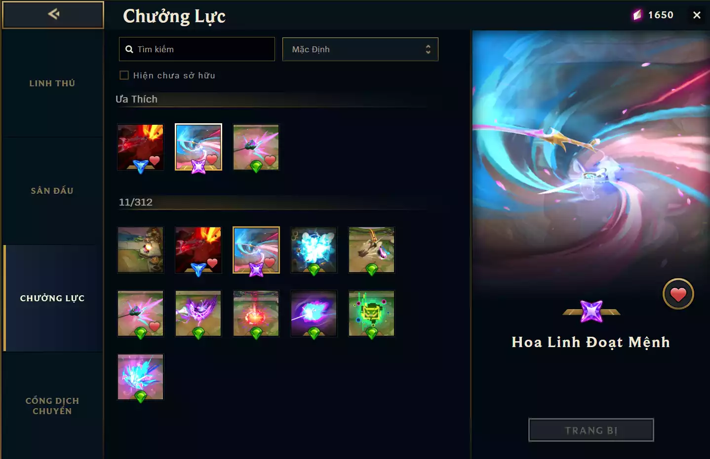 Ảnh Yone tà ảnh song kiếm tí nị có chưởng lực, Sàn đấu tịnh hồn, dư 9 Huy Chương...