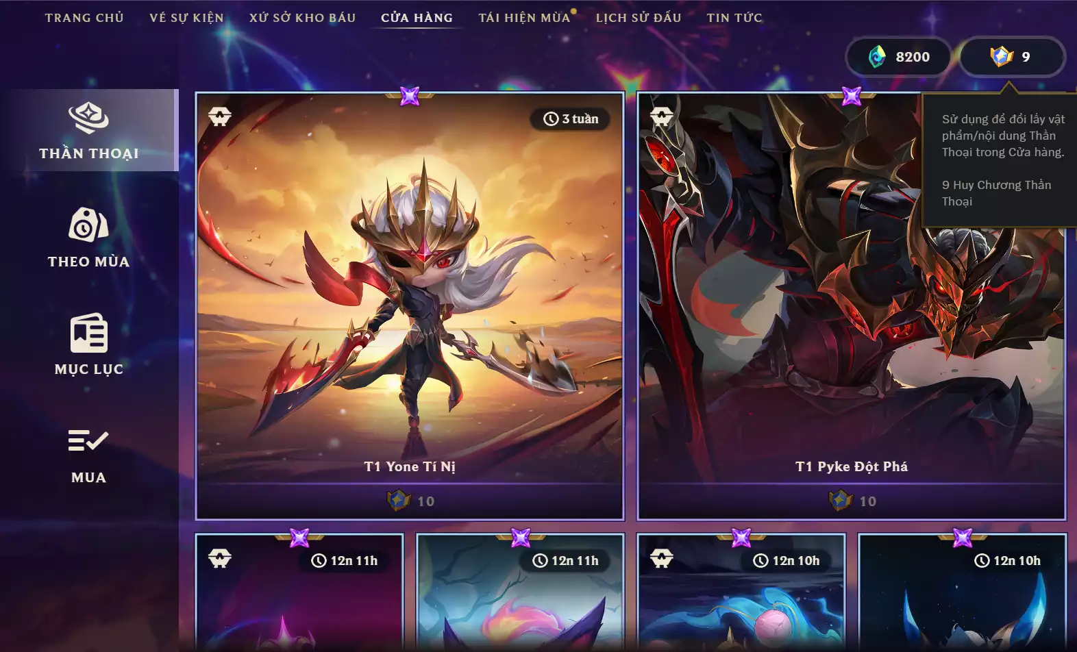 Ảnh Yone tà ảnh song kiếm tí nị có chưởng lực, Sàn đấu tịnh hồn, dư 9 Huy Chương...