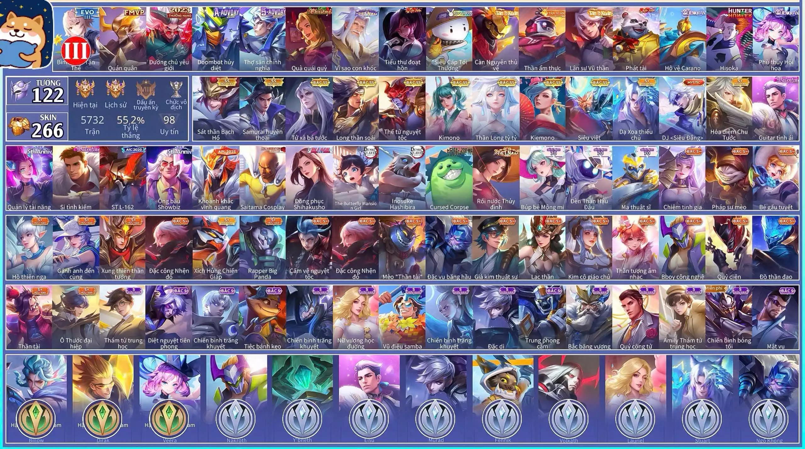 Ảnh Enzo Sát thần Bạch Hổ,Violet Thần long tỷ tỷ, Airi Kiemono, Ryoma Samurai Huyền thoại,