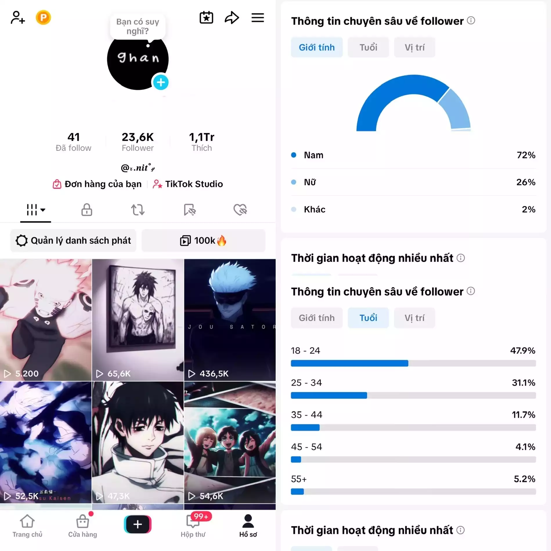 Account TikTok thật, chất lượng cao – tương tác mượt, lên xu hướng dễ. Đổi được Tên - Avt - Username. Trắng thông tin, hỗ trợ liên kết thông tin chính chủ.