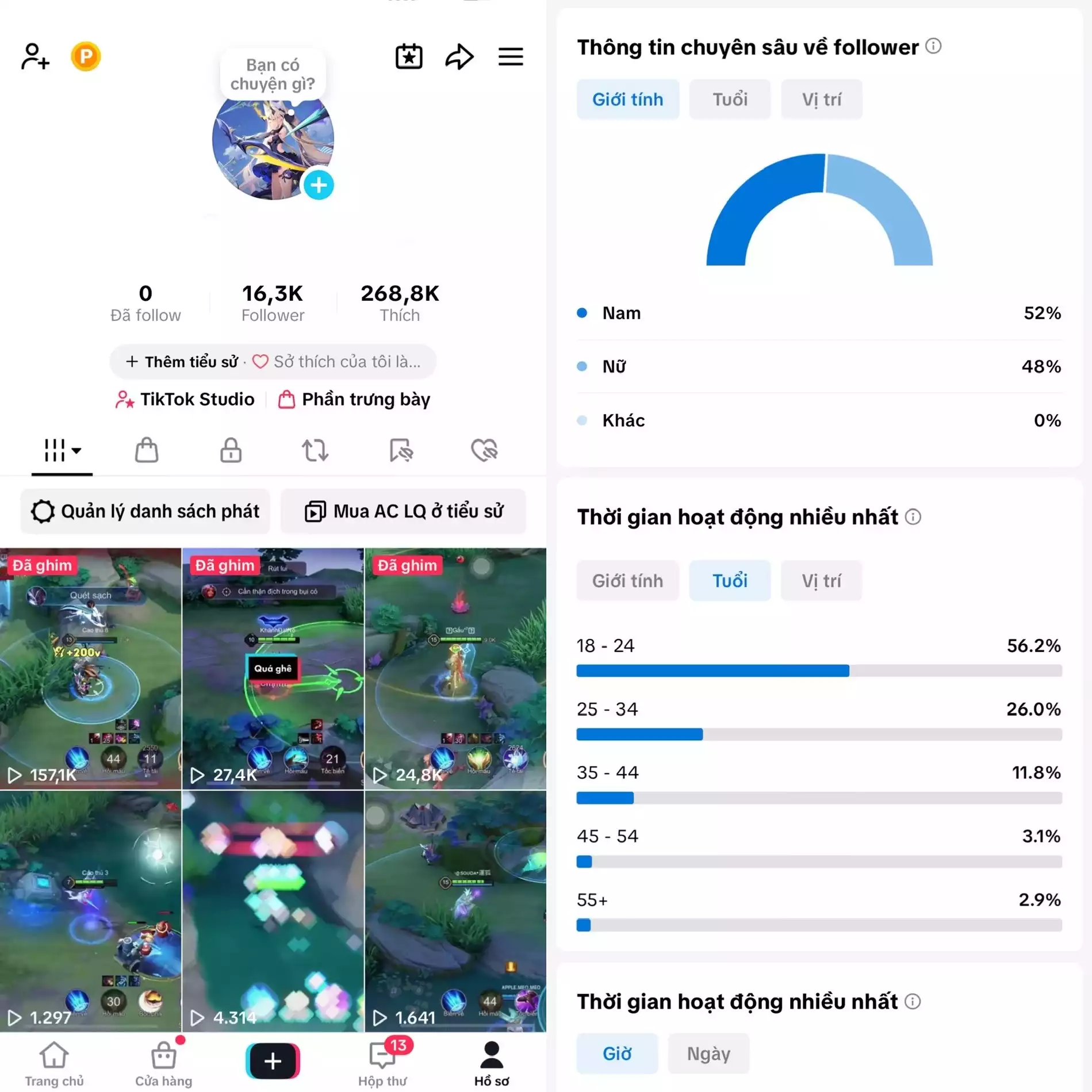 Account TikTok thật, chất lượng cao – tương tác mượt, lên xu hướng dễ. Đổi được Tên - Avt - Username. Trắng thông tin, hỗ trợ liên kết thông tin chính chủ.