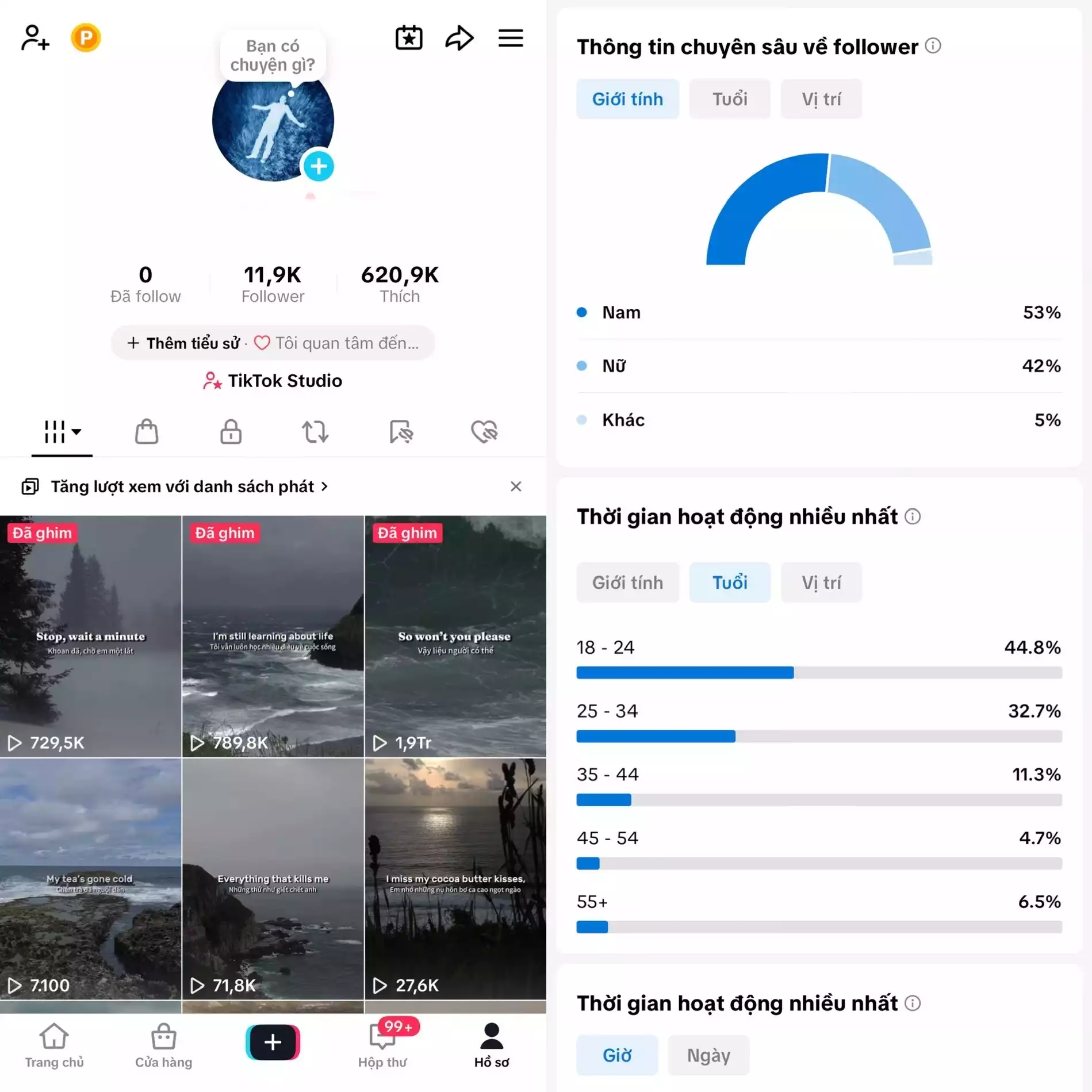 Account TikTok thật, chất lượng cao – tương tác mượt, lên xu hướng dễ. Đổi được Tên - Avt - Username. Trắng thông tin, hỗ trợ liên kết thông tin chính chủ.