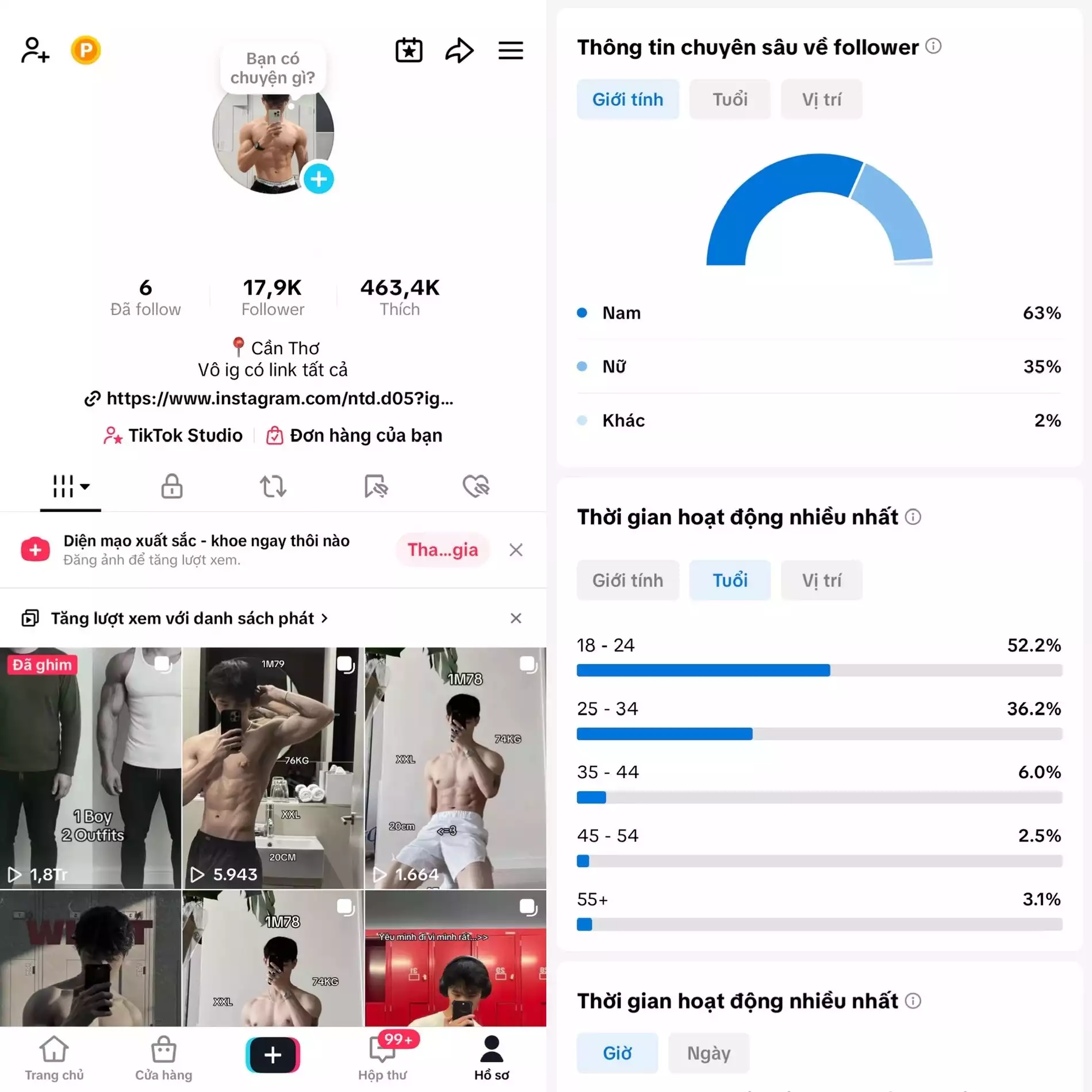 Account TikTok thật, chất lượng cao – tương tác mượt, lên xu hướng dễ. Đổi được Tên - Avt - Username. Trắng thông tin, hỗ trợ liên kết thông tin chính chủ.
