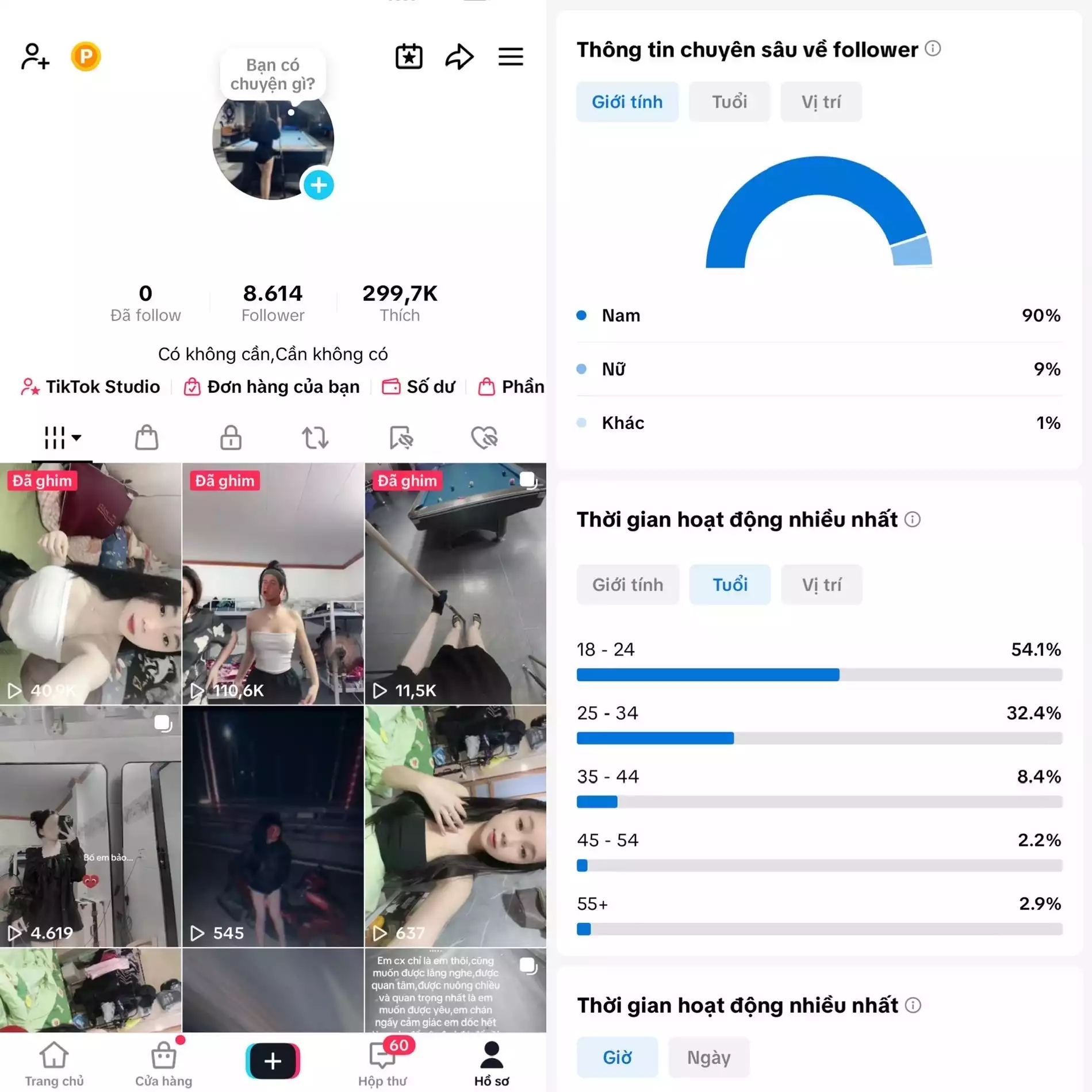 Account TikTok thật, chất lượng cao – tương tác mượt, lên xu hướng dễ. Đổi được Tên - Avt - Username. Trắng thông tin, hỗ trợ liên kết thông tin chính chủ.