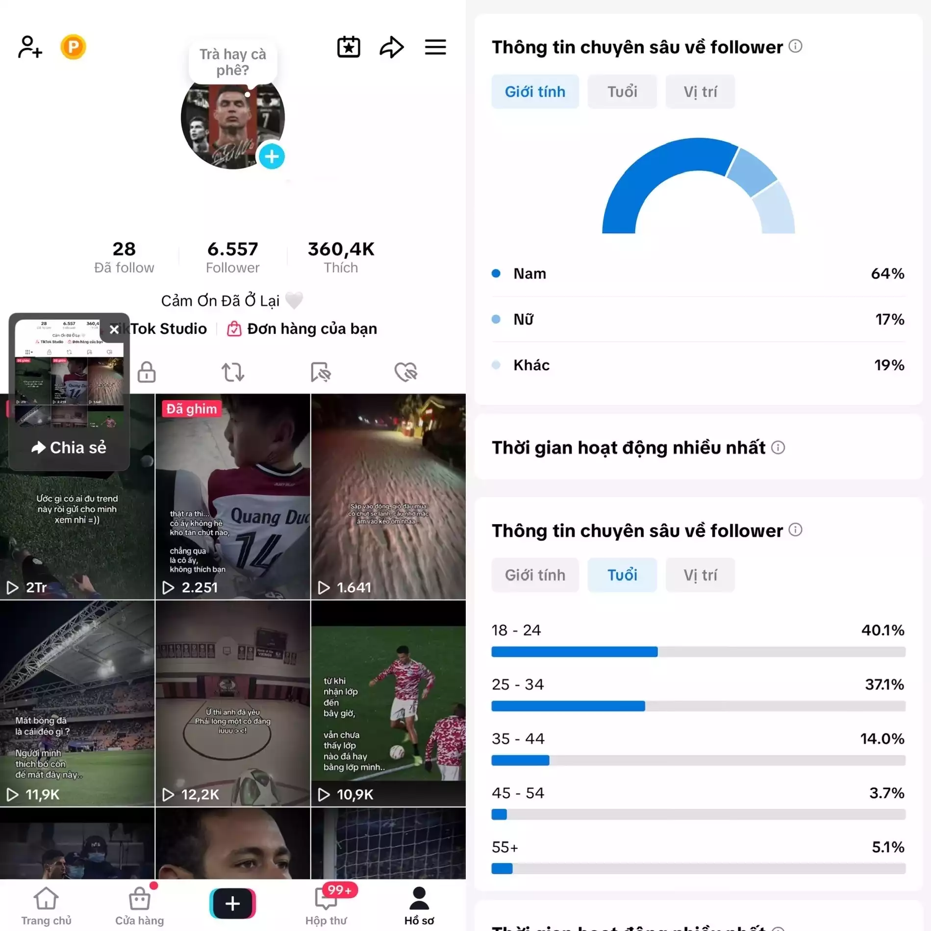 Account TikTok thật, chất lượng cao – tương tác mượt, lên xu hướng dễ. Đổi được Tên - Avt - Username. Trắng thông tin, hỗ trợ liên kết thông tin chính chủ.