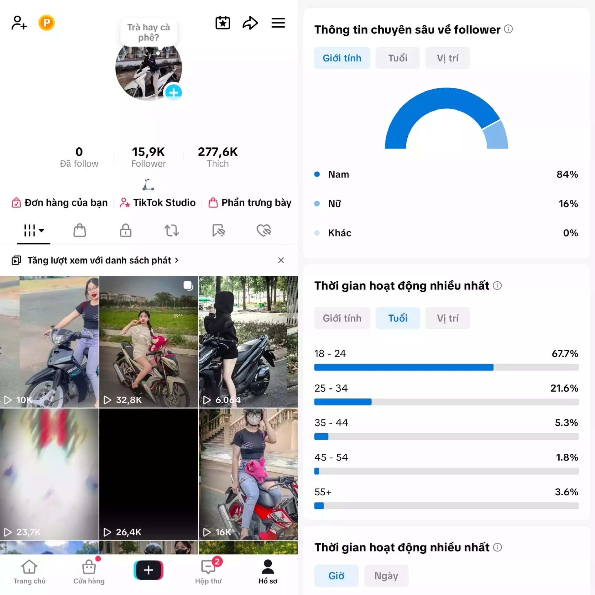 Account TikTok thật, chất lượng cao – tương tác mượt, lên xu hướng dễ. Đổi được Tên - Avt - Username. Trắng thông tin, hỗ trợ liên kết thông tin chính chủ.