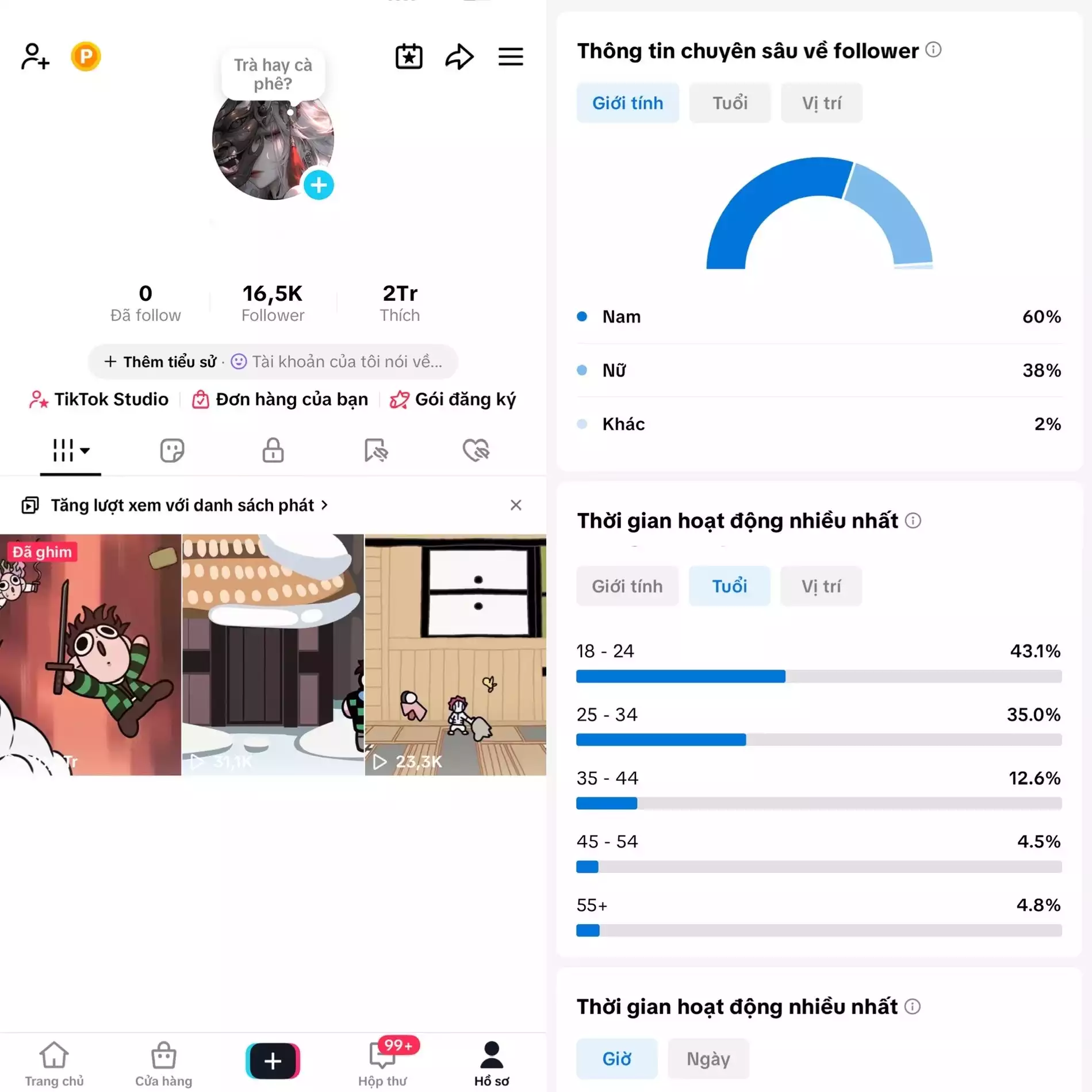 Account TikTok thật, chất lượng cao – tương tác mượt, lên xu hướng dễ. Đổi được Tên - Avt - Username. Trắng thông tin, hỗ trợ liên kết thông tin chính chủ.