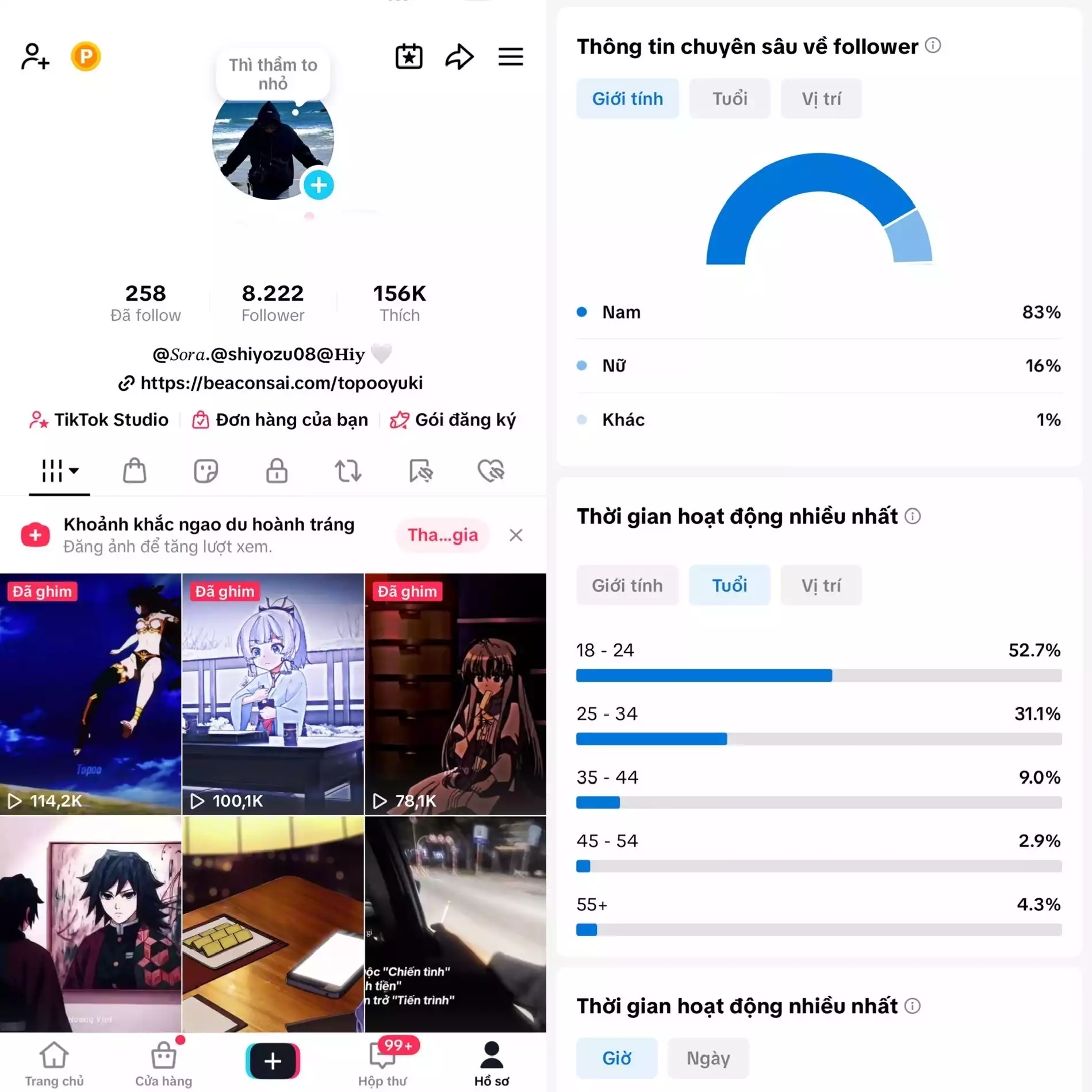 Account TikTok thật, chất lượng cao – tương tác mượt, lên xu hướng dễ. Đổi được Tên - Avt - Username. Trắng thông tin, hỗ trợ liên kết thông tin chính chủ.