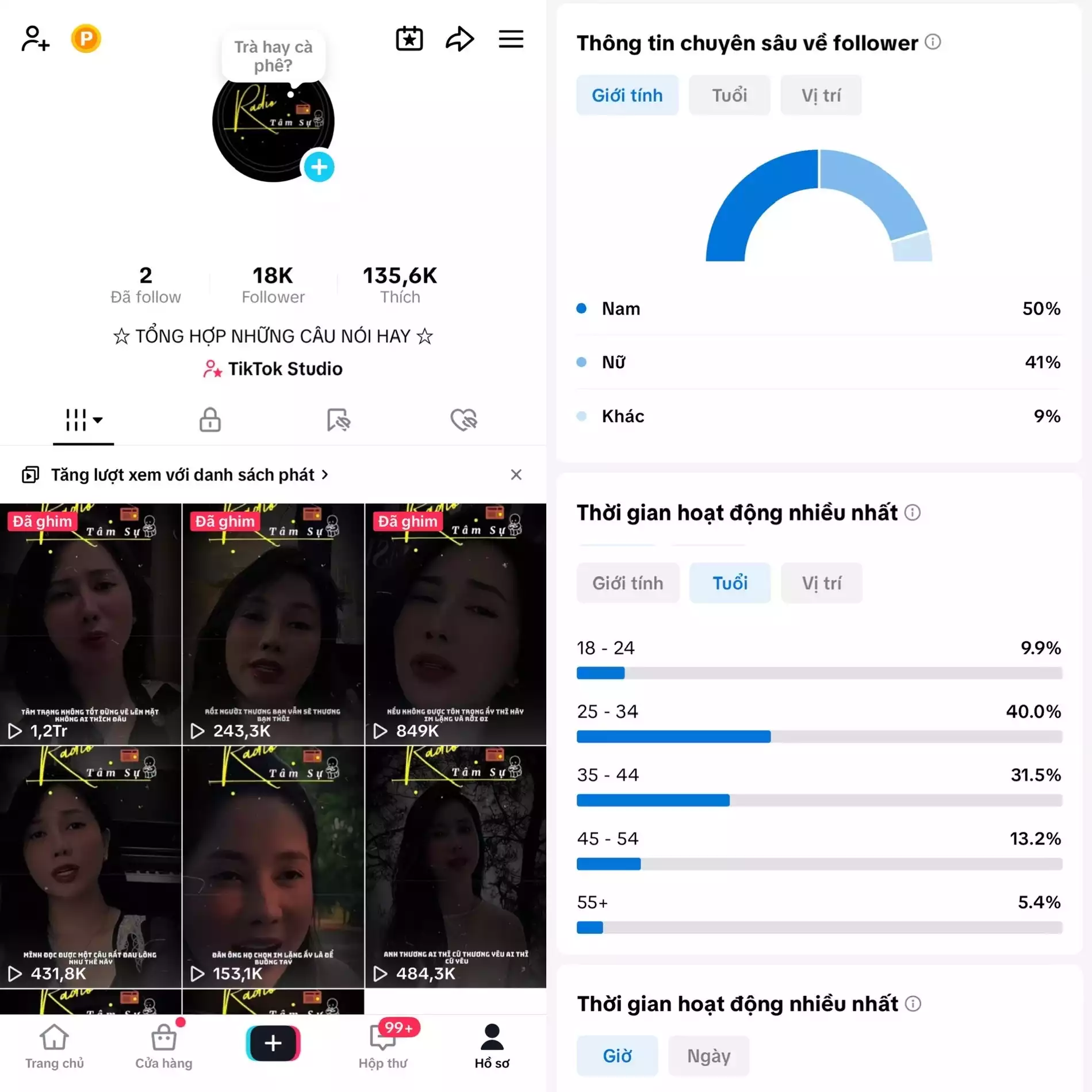 Account TikTok thật, chất lượng cao – tương tác mượt, lên xu hướng dễ. Đổi được Tên - Avt - Username. Trắng thông tin, hỗ trợ liên kết thông tin chính chủ.