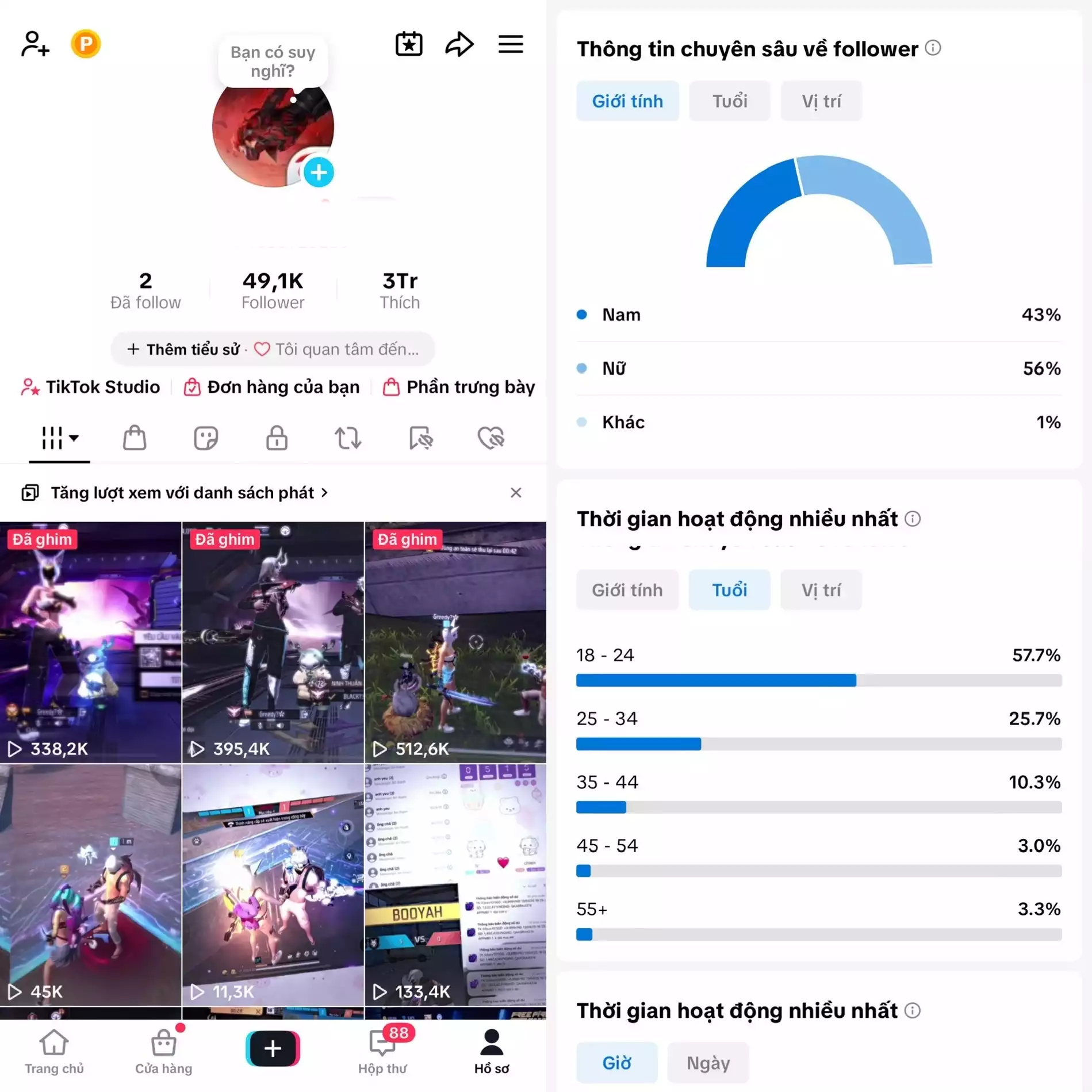Account TikTok thật, chất lượng cao – tương tác mượt, lên xu hướng dễ. Đổi được Tên - Avt - Username. Trắng thông tin, hỗ trợ liên kết thông tin chính chủ.