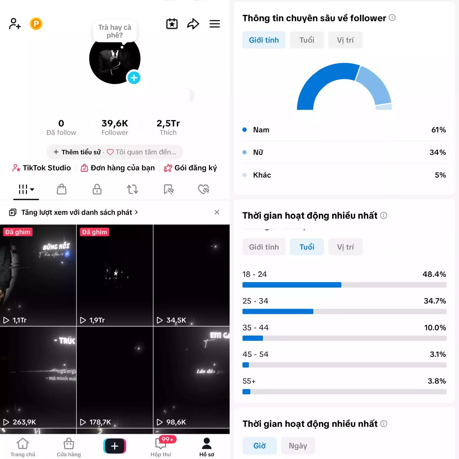 Account TikTok thật, chất lượng cao – tương tác mượt, lên xu hướng dễ. Đổi được Tên - Avt - Username. Trắng thông tin, hỗ trợ liên kết thông tin chính chủ.