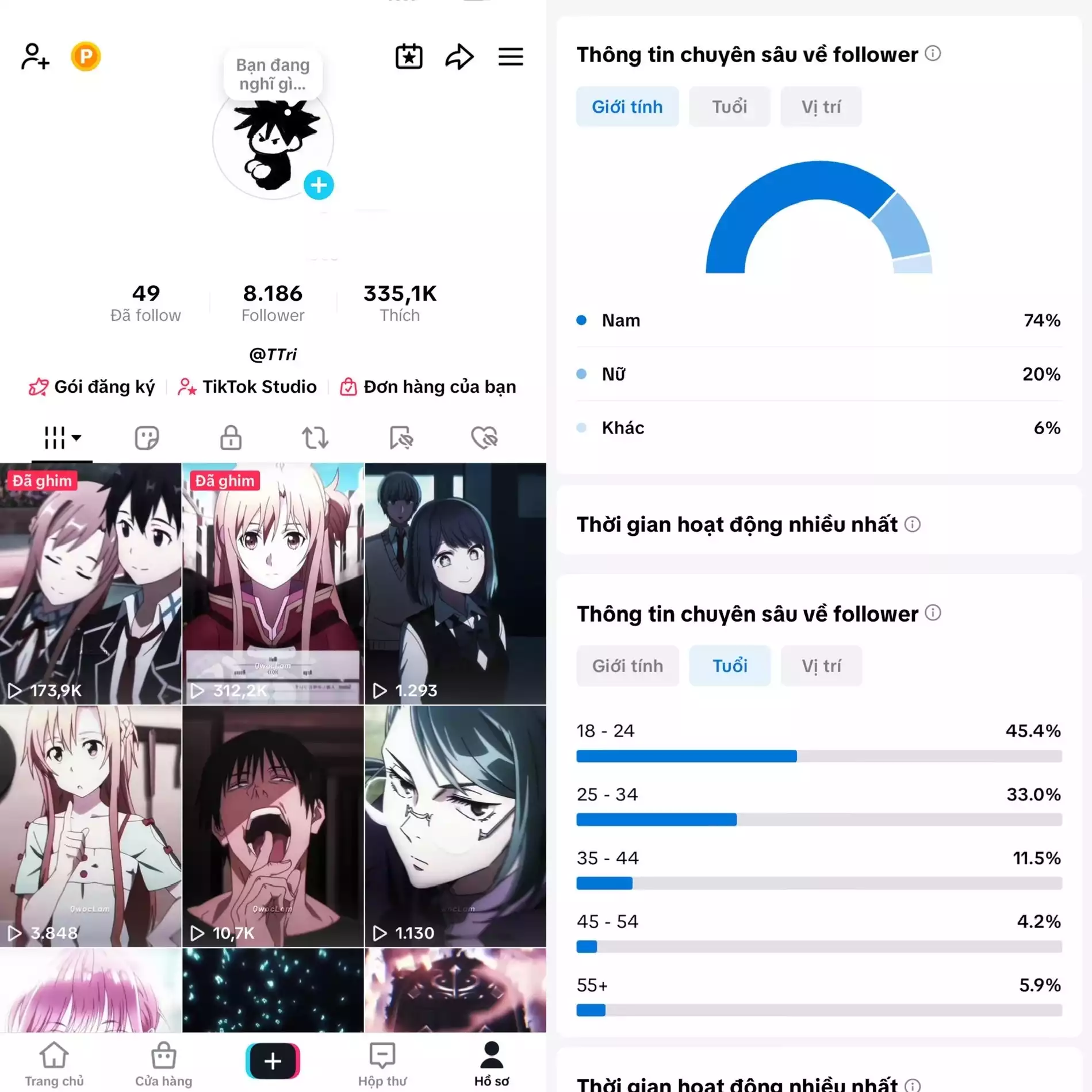 Account TikTok thật, chất lượng cao – tương tác mượt, lên xu hướng dễ. Đổi được Tên - Avt - Username. Trắng thông tin, hỗ trợ liên kết thông tin chính chủ.