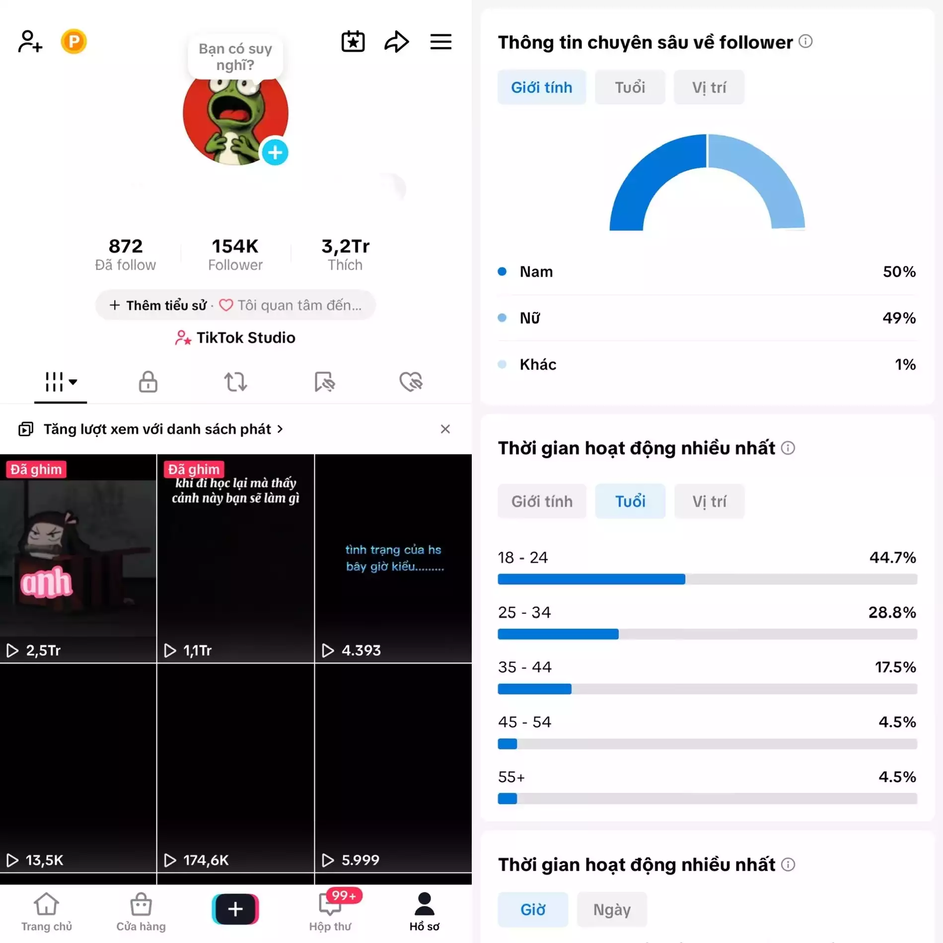 Account TikTok thật, chất lượng cao – tương tác mượt, lên xu hướng dễ. Đổi được Tên - Avt - Username. Trắng thông tin, hỗ trợ liên kết thông tin chính chủ.