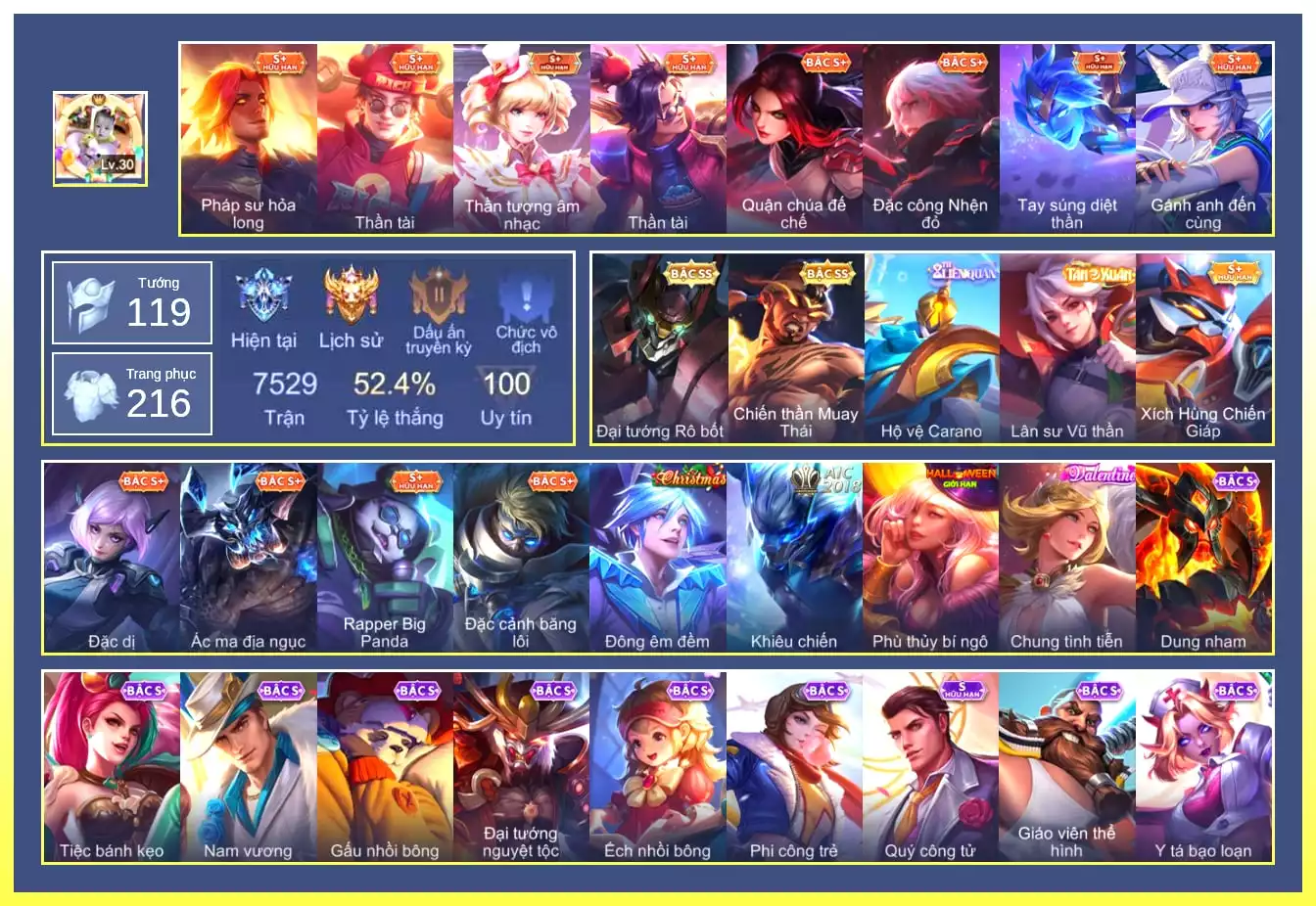 Raz thái, Maloch rô bốt…