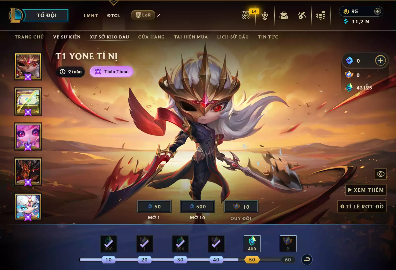 Ảnh ACC TFT VIP: Combo Gwen Hàng Hiệu, Combo Yone Hàng Hiệu, Combo Yasuo Hàng Hiệu, T1 Orianna, Jhin Vũ Trụ Hắc Ám Đột Phá, Tristana Pháo Thủ Pengu Tí Nị... CÓ GMAIL GỐC