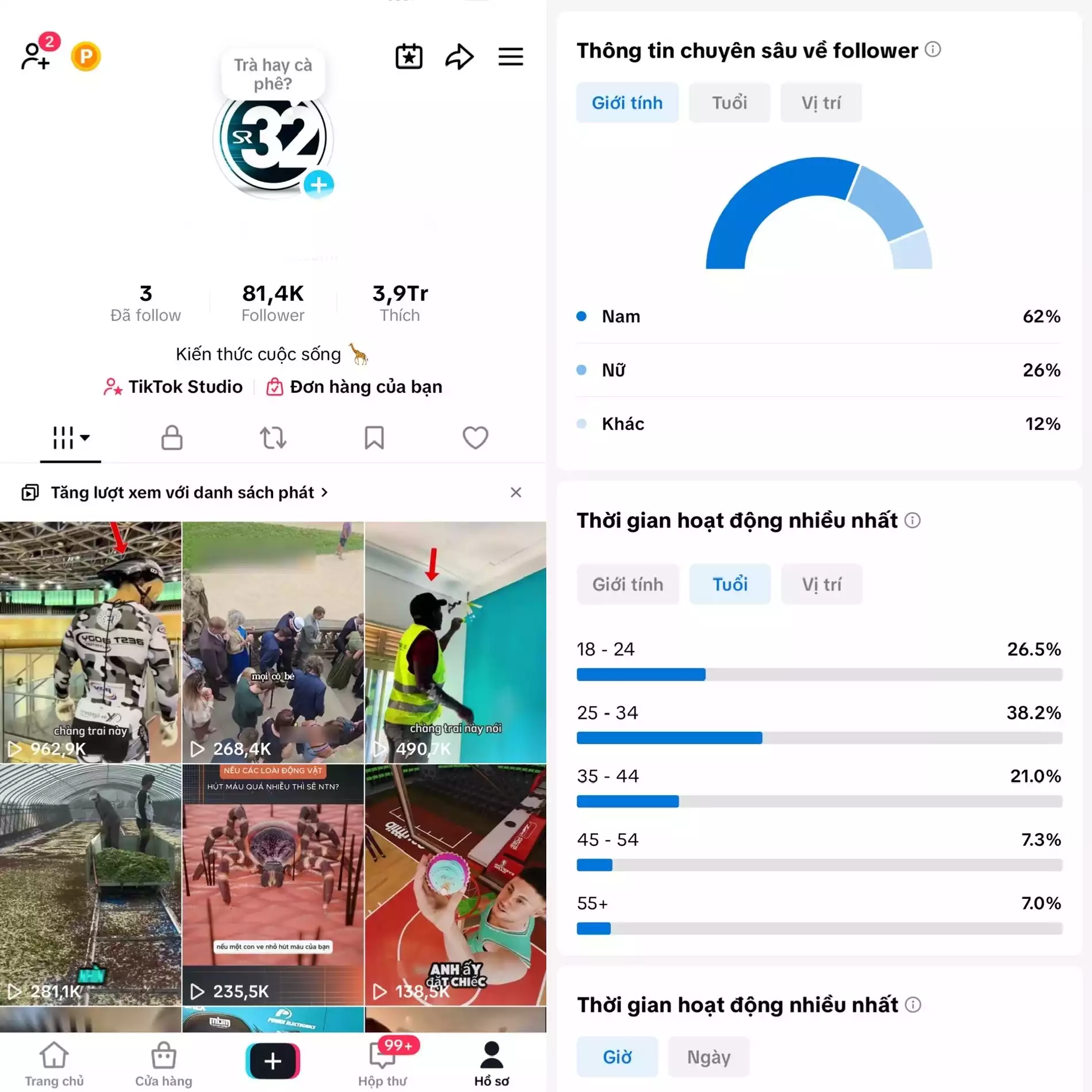 Account TikTok thật, chất lượng cao – tương tác mượt, lên xu hướng dễ. Đổi được Tên - Avt - Username. Trắng thông tin, hỗ trợ liên kết thông tin chính chủ.