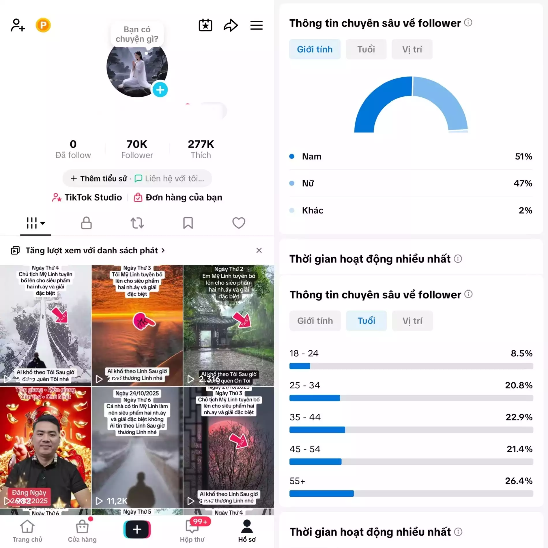 Account TikTok thật, chất lượng cao – tương tác mượt, lên xu hướng dễ. Đổi được Tên - Avt - Username. Trắng thông tin, hỗ trợ liên kết thông tin chính chủ.