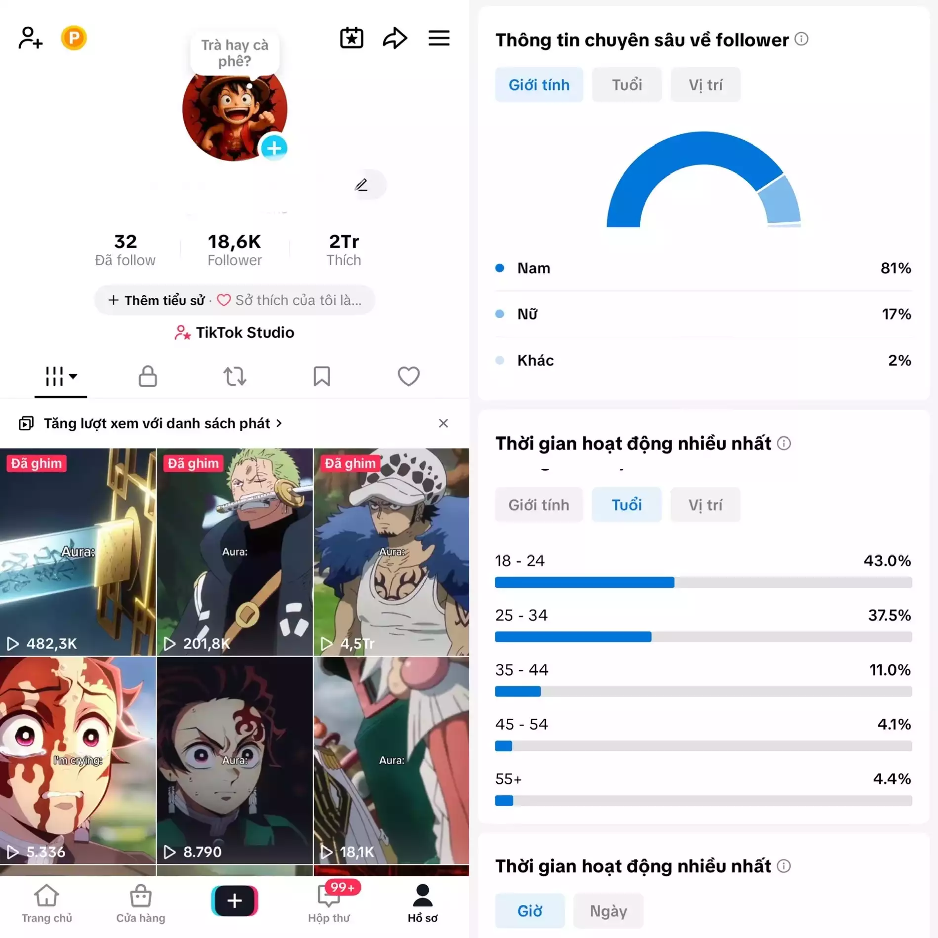 Account TikTok thật, chất lượng cao – tương tác mượt, lên xu hướng dễ. Đổi được Tên - Avt - Username. Trắng thông tin, hỗ trợ liên kết thông tin chính chủ.