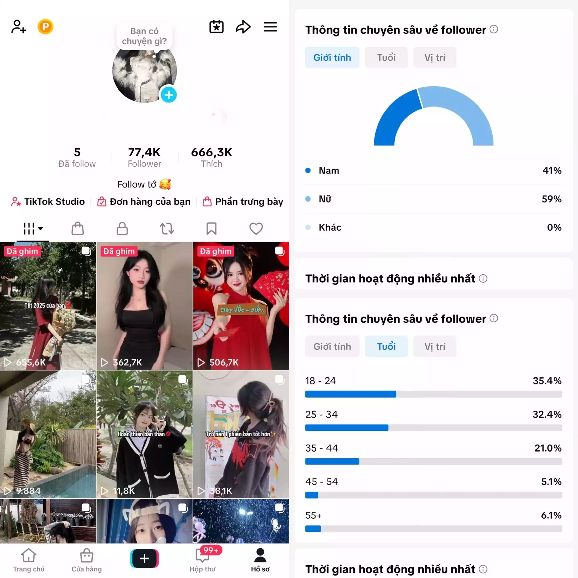 Account TikTok thật, chất lượng cao – tương tác mượt, lên xu hướng dễ. Đổi được Tên - Avt - Username. Trắng thông tin, hỗ trợ liên kết thông tin chính chủ.